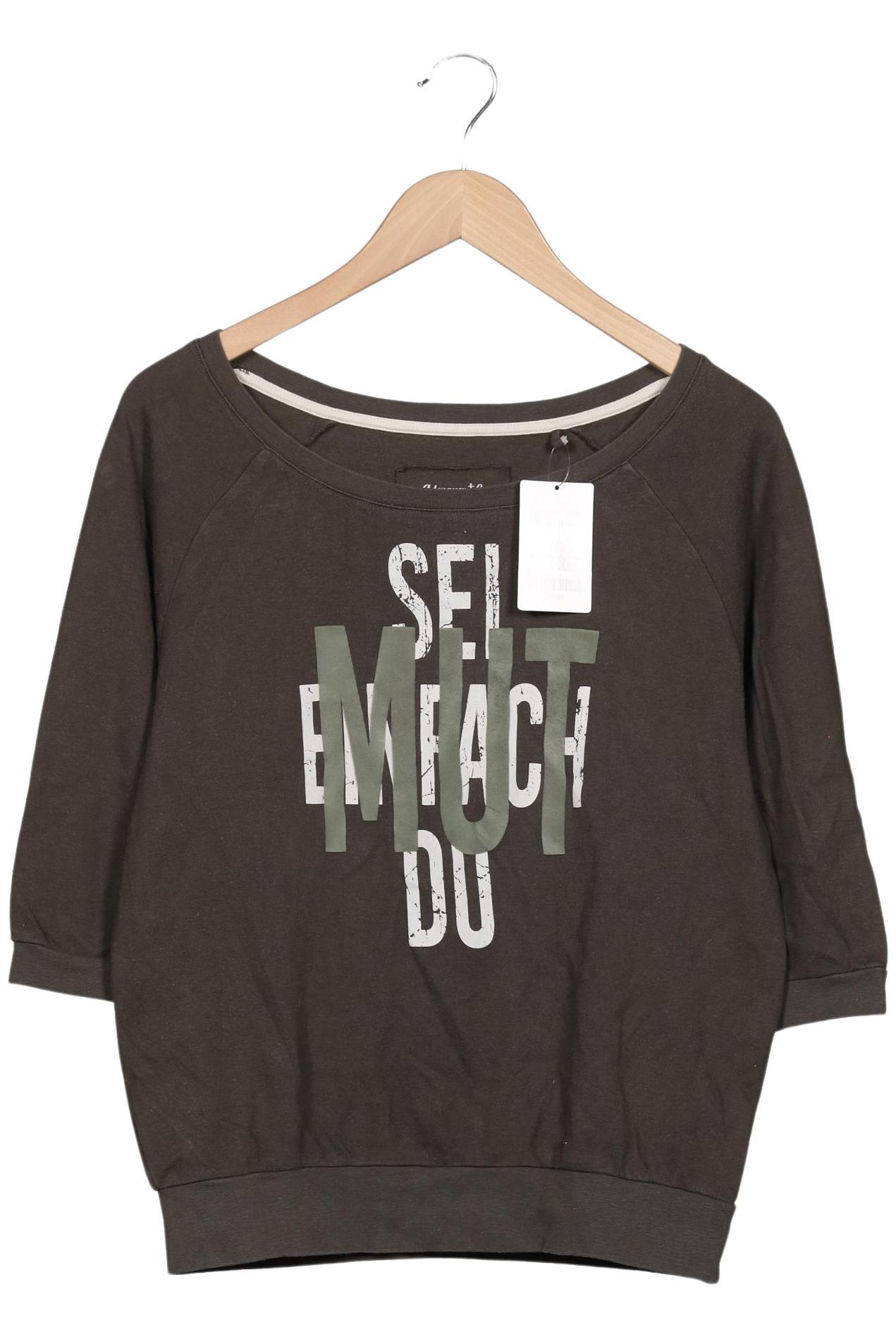 

Adenauer & Co Damen Sweatshirt, grün, Gr. 34