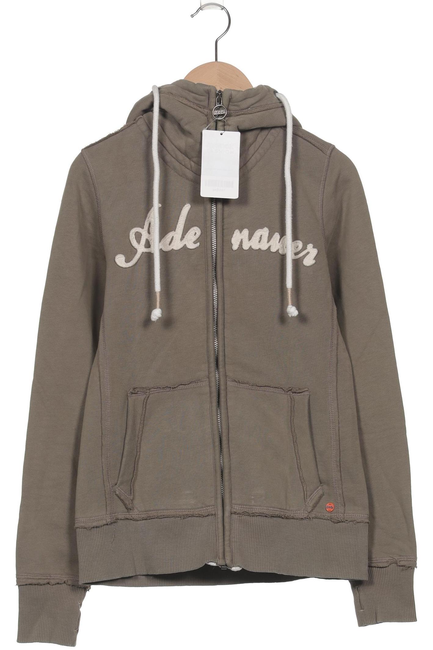 

Adenauer & Co Damen Kapuzenpullover, grün, Gr. 34