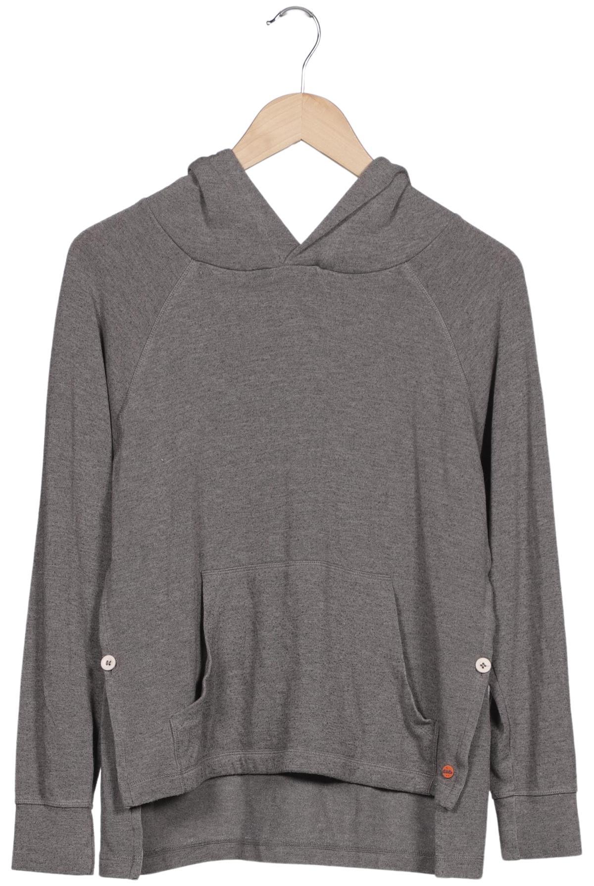 

Adenauer & Co Damen Kapuzenpullover, grau, Gr. 36