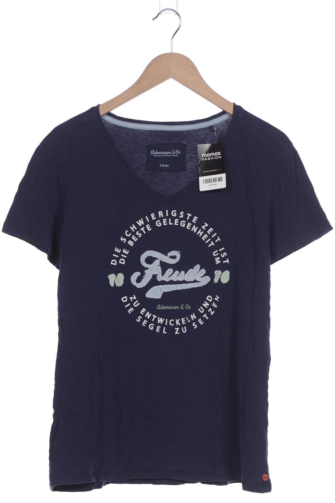 

Adenauer & Co Damen T-Shirt, marineblau, Gr. 44