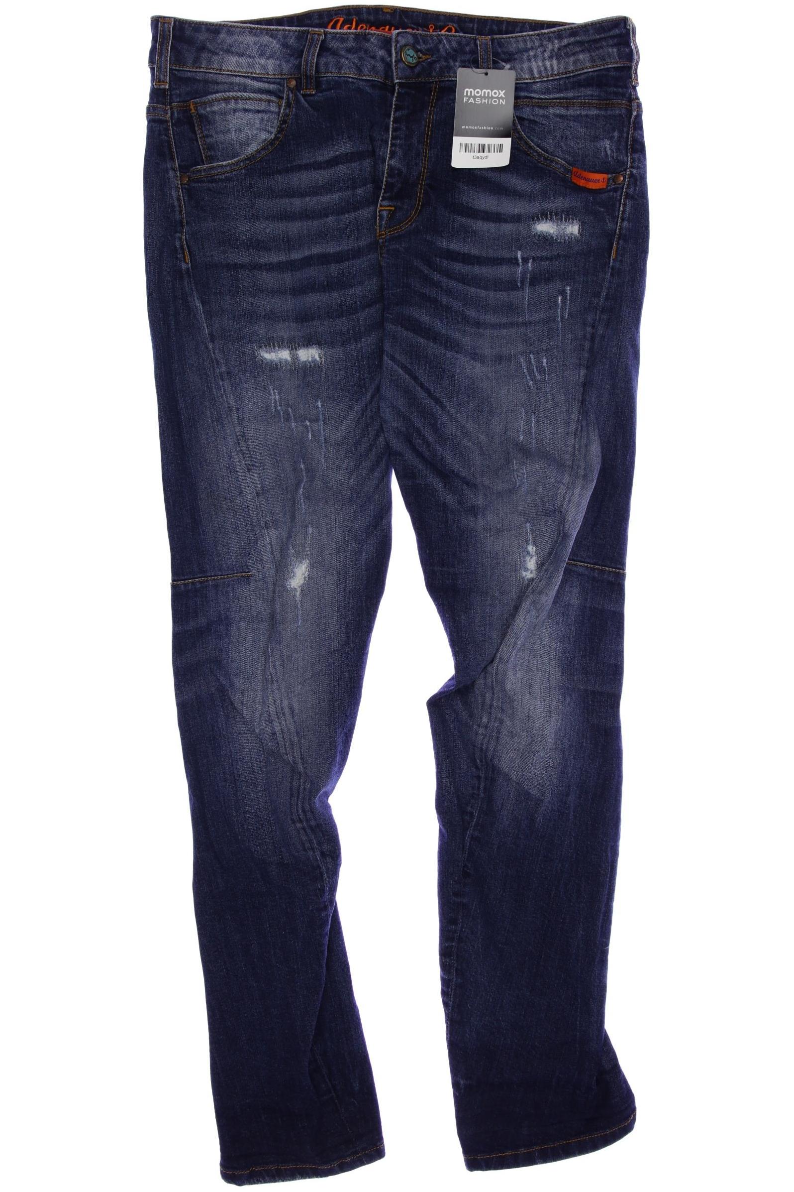 

Adenauer & Co Damen Jeans, marineblau, Gr. 28