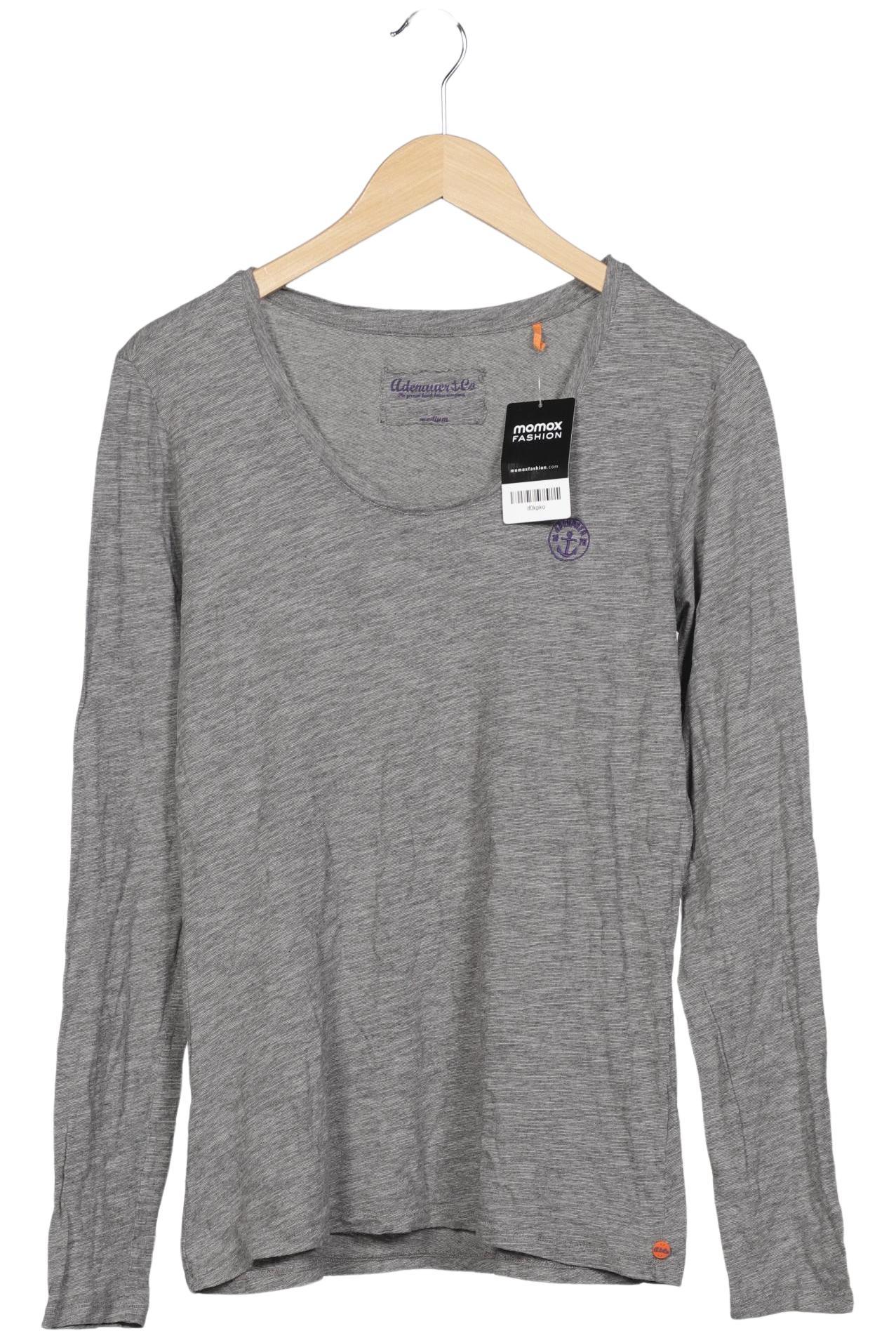 

Adenauer & Co Damen Langarmshirt, grau, Gr. 38