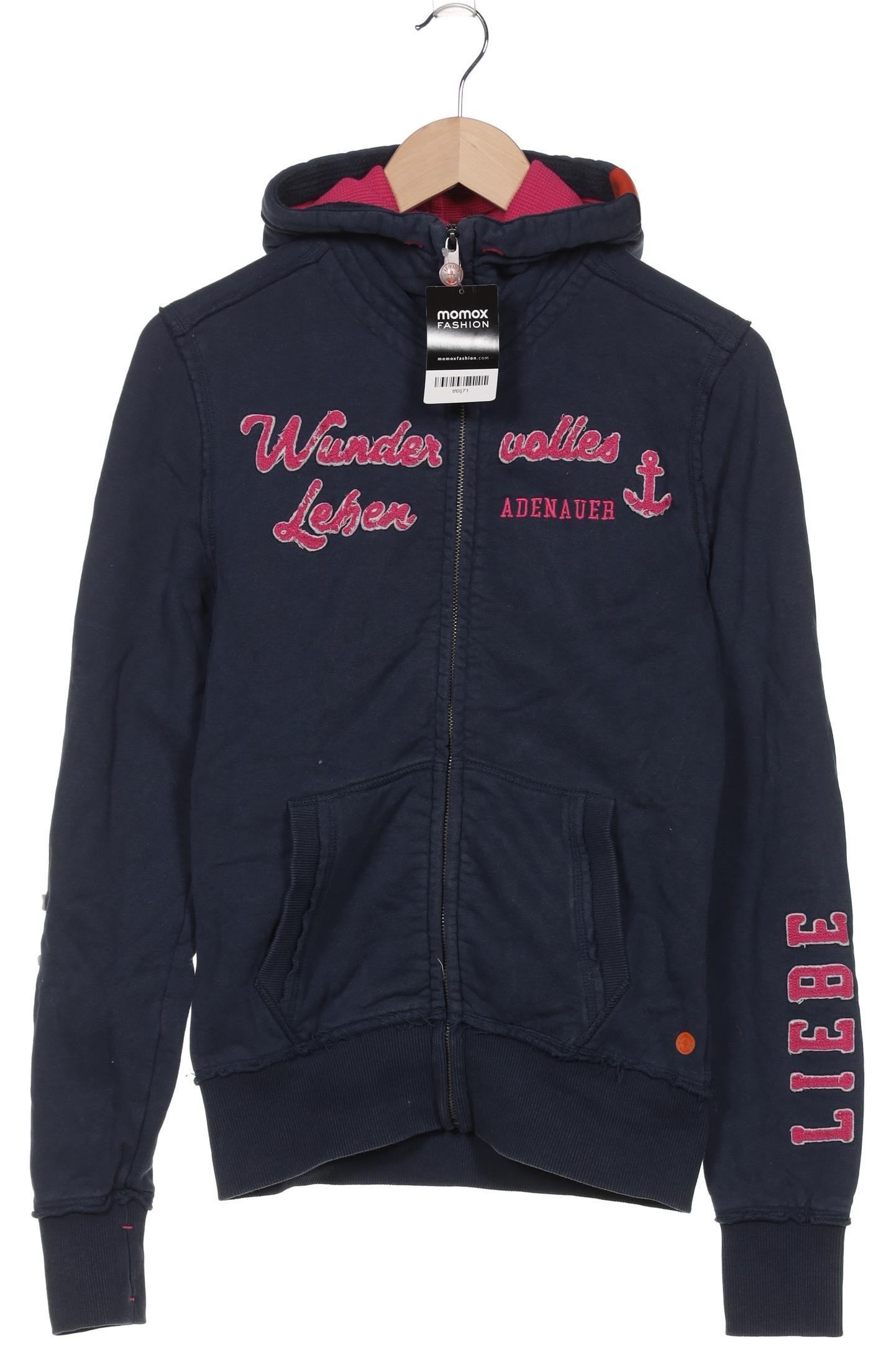 

Adenauer & Co Damen Kapuzenpullover, marineblau, Gr. 34