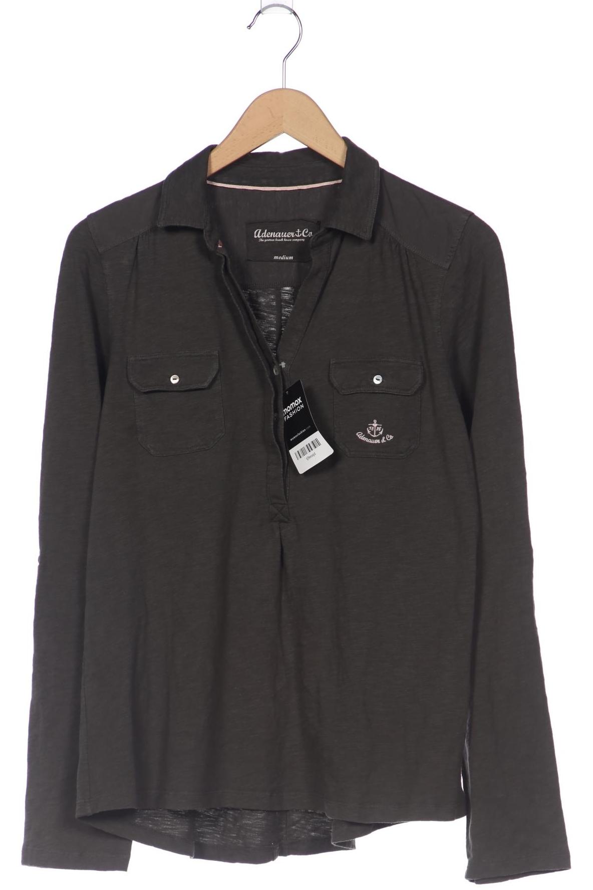 

Adenauer & Co Damen Poloshirt, grau, Gr. 38