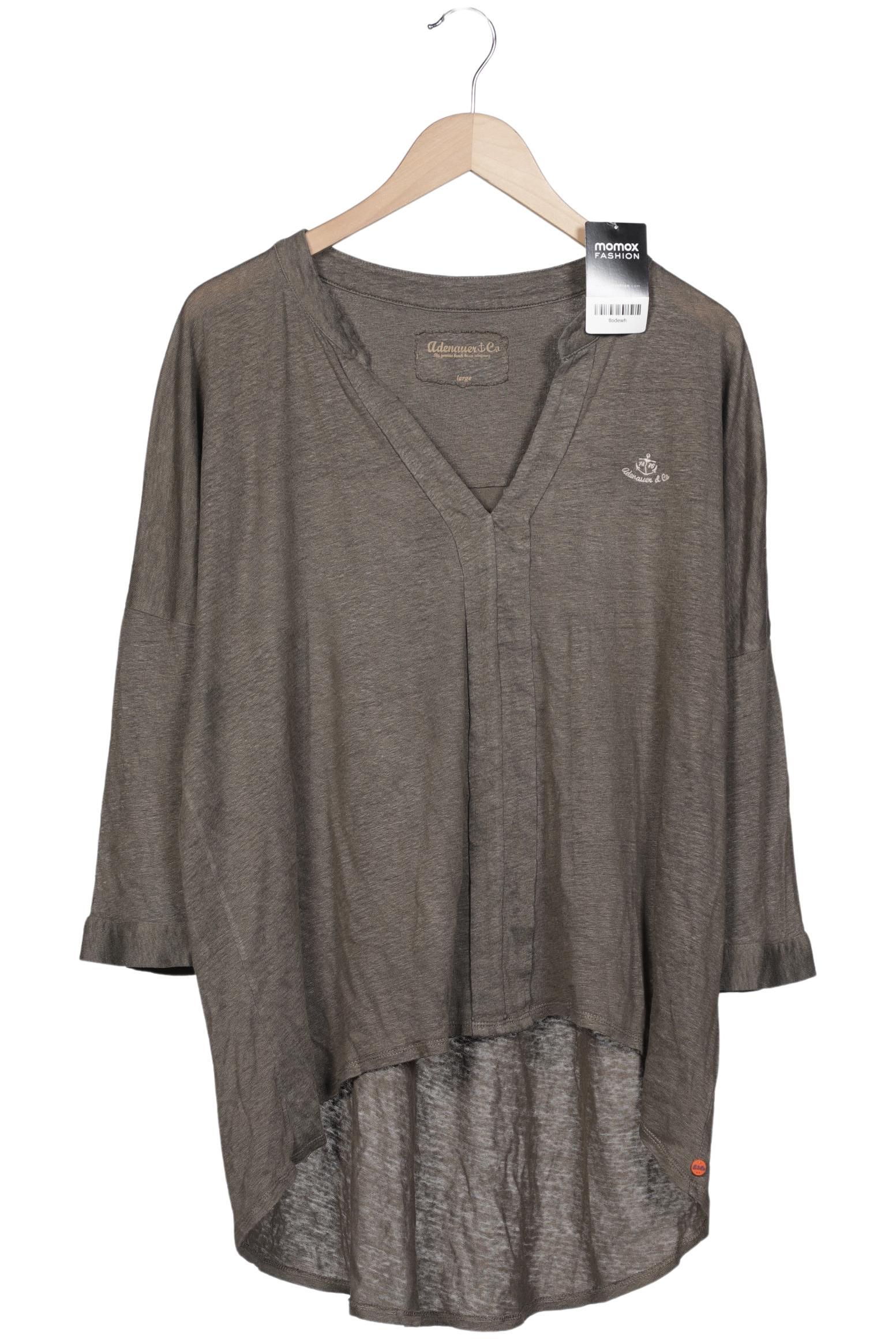 

Adenauer & Co Damen Langarmshirt, grau, Gr. 42