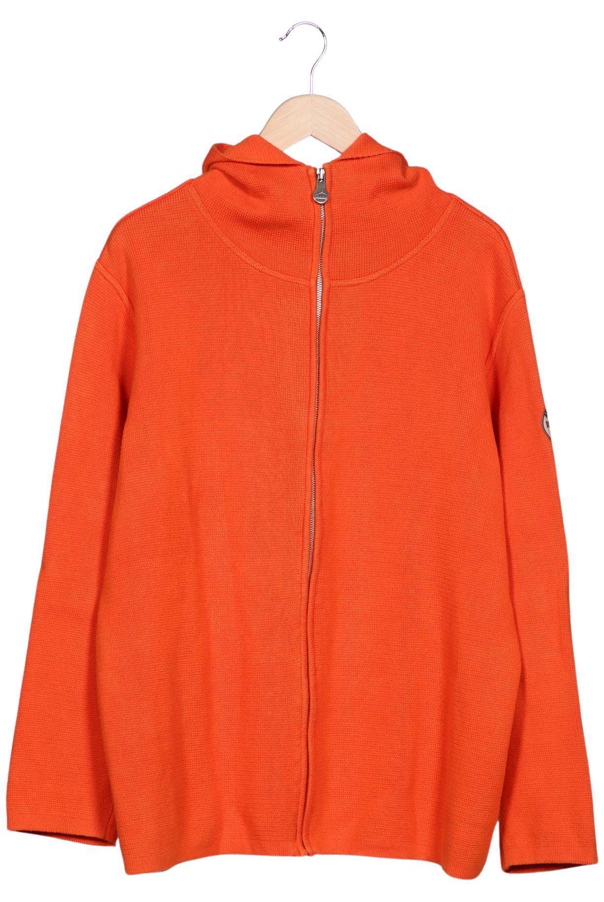 

Adenauer & Co Damen Strickjacke, orange, Gr. 44