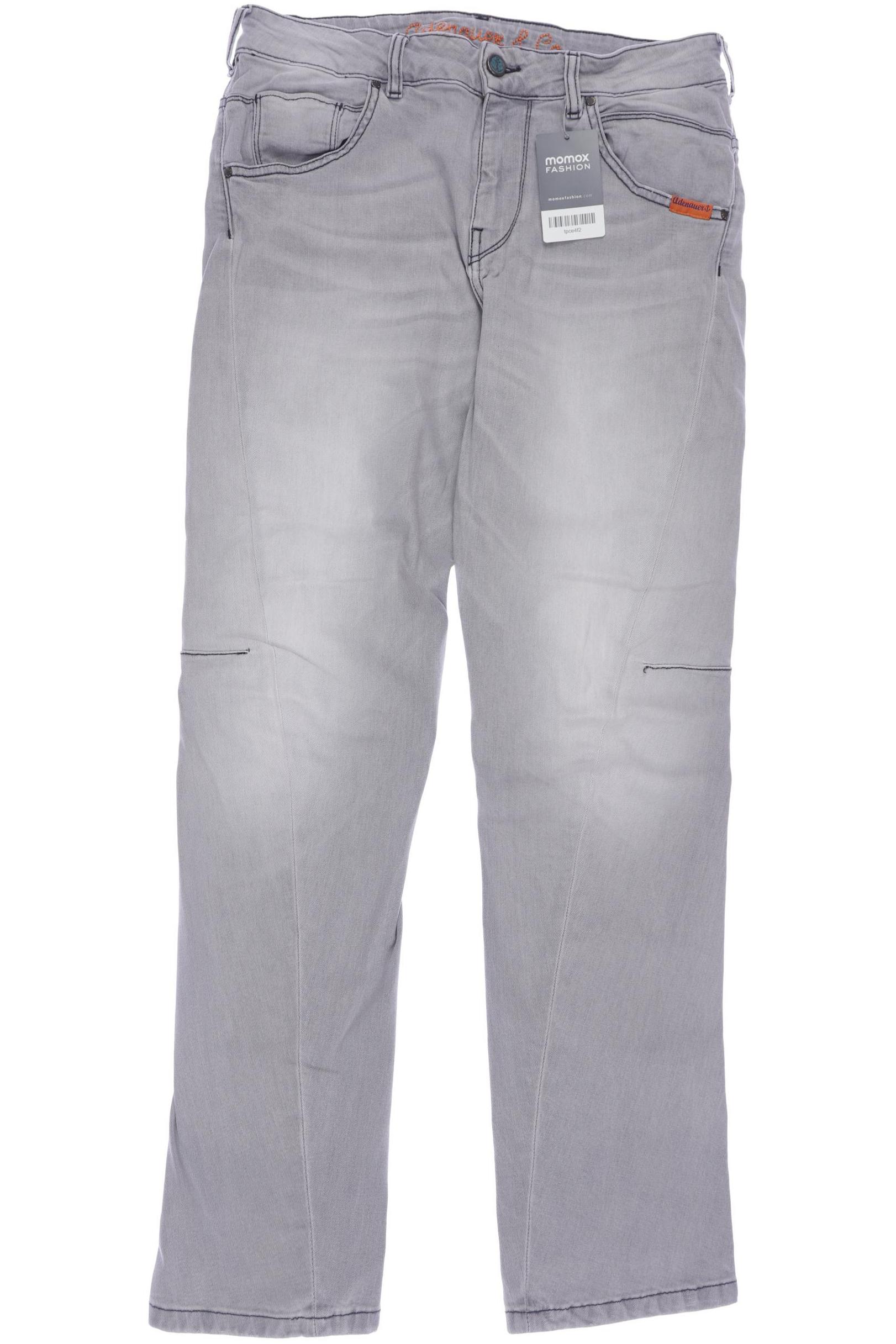 

Adenauer & Co Damen Jeans, grau, Gr. 0