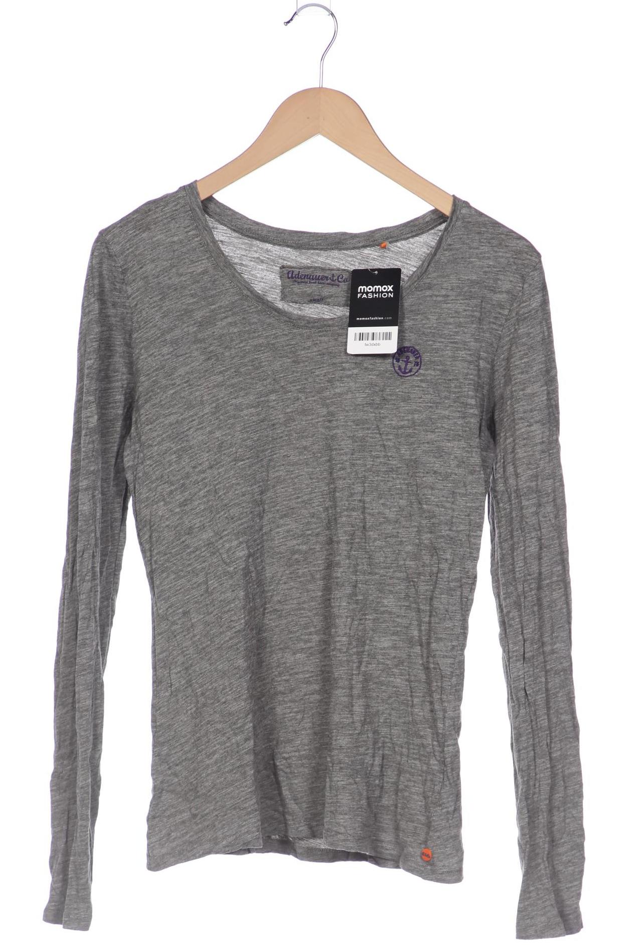

Adenauer & Co Damen Langarmshirt, grau, Gr. 36