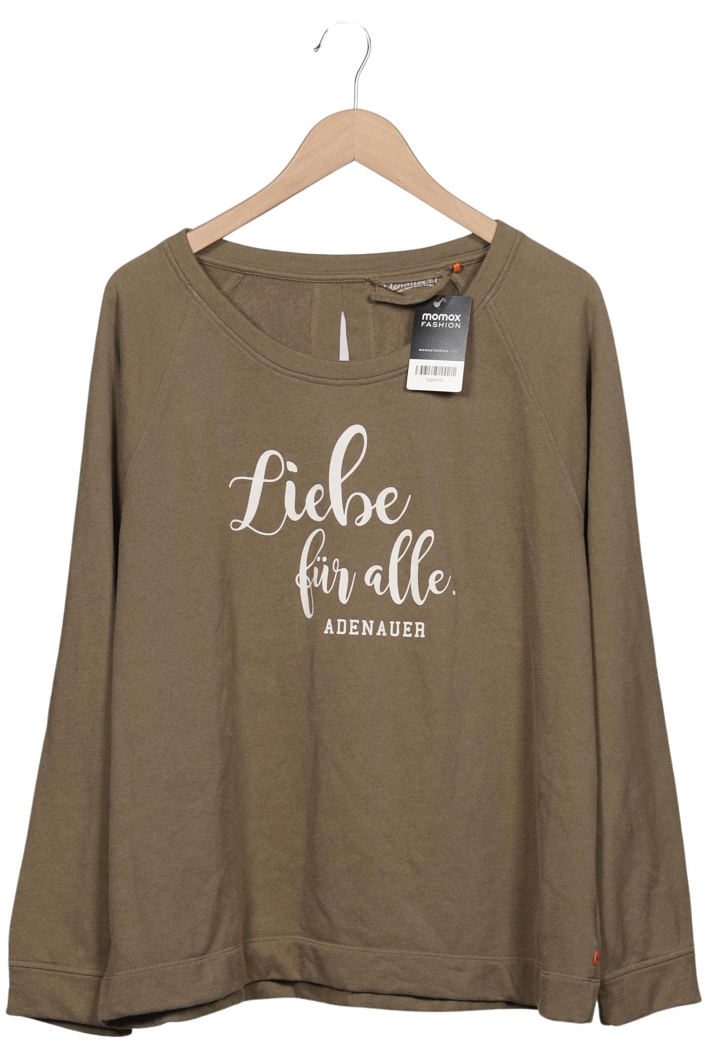 

Adenauer & Co Damen Sweatshirt, grün, Gr. 44