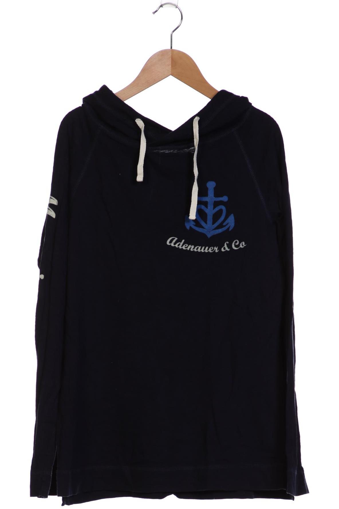 

Adenauer & Co Damen Kapuzenpullover, marineblau, Gr. 36