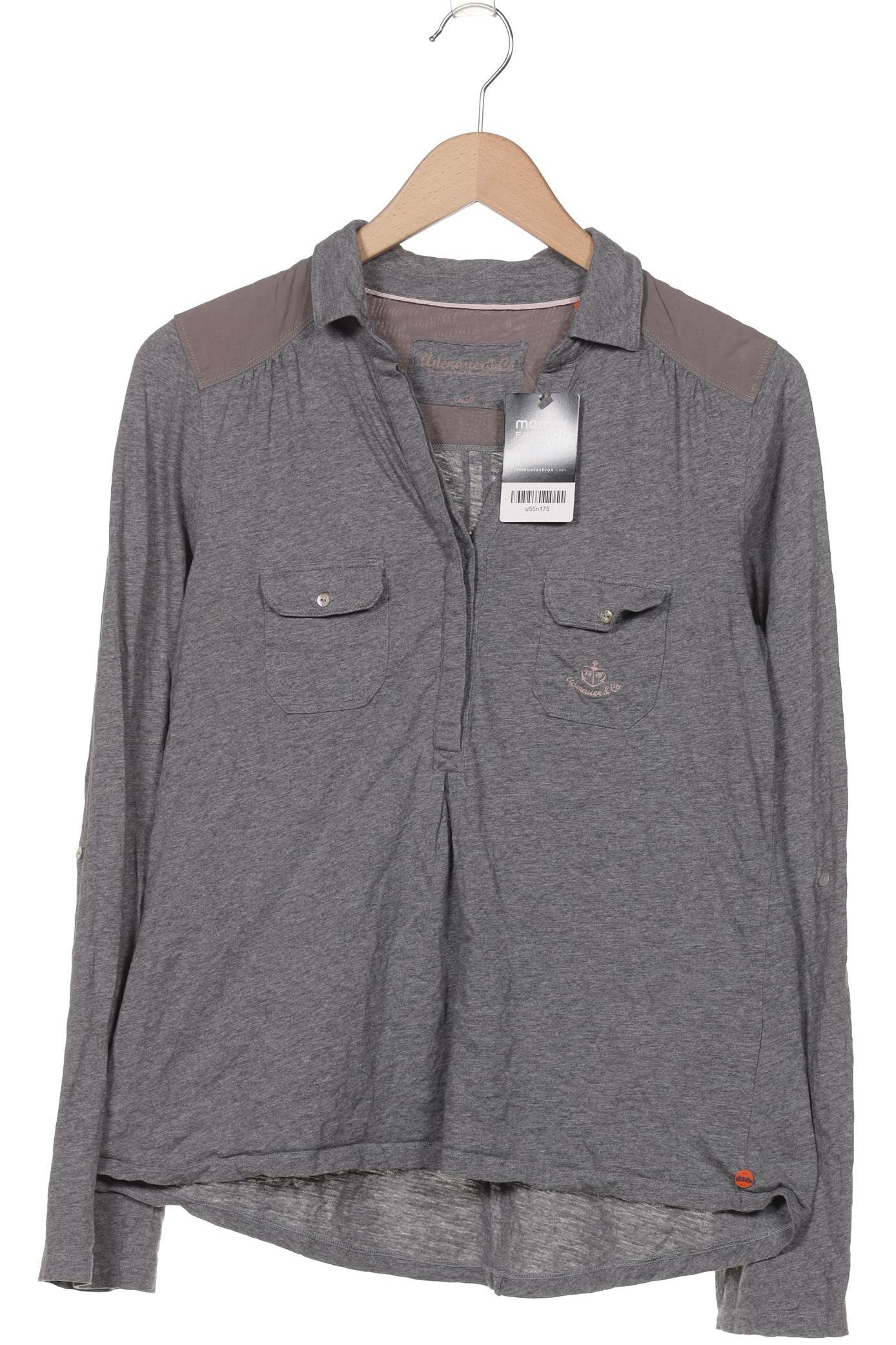 

Adenauer & Co Damen Poloshirt, grau, Gr. 36