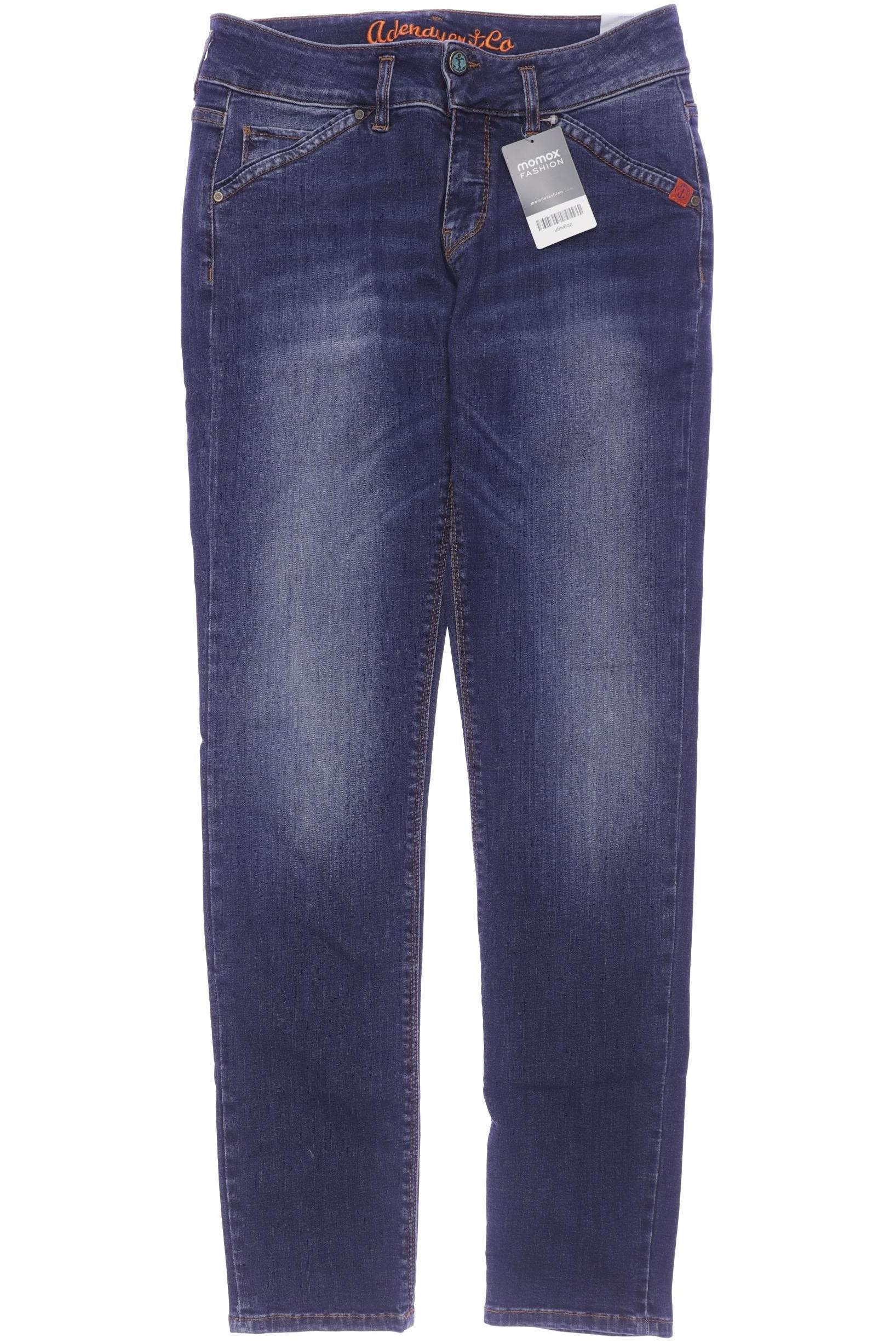 

Adenauer & Co Damen Jeans, marineblau, Gr. 30