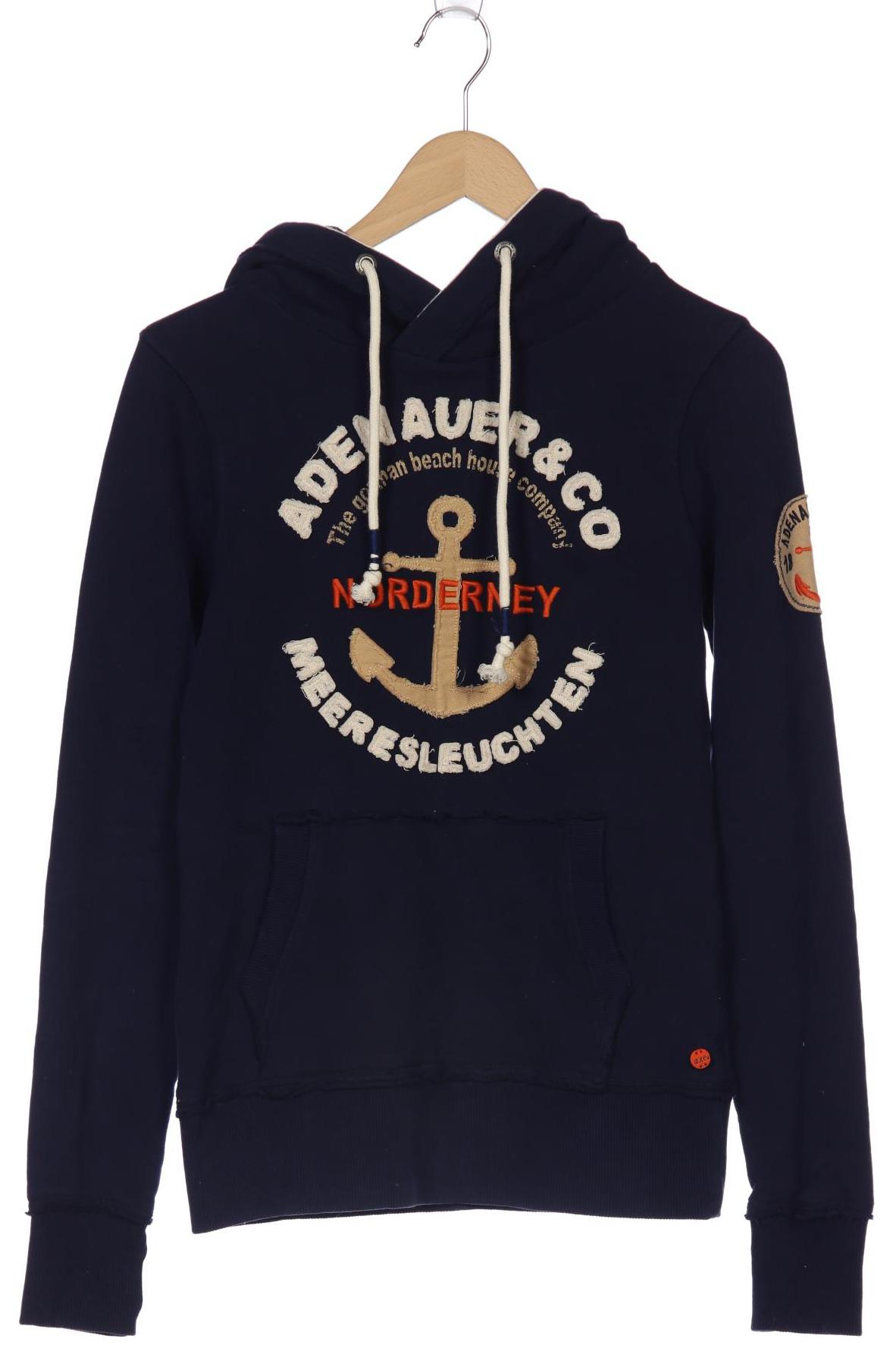 

Adenauer & Co Damen Kapuzenpullover, marineblau
