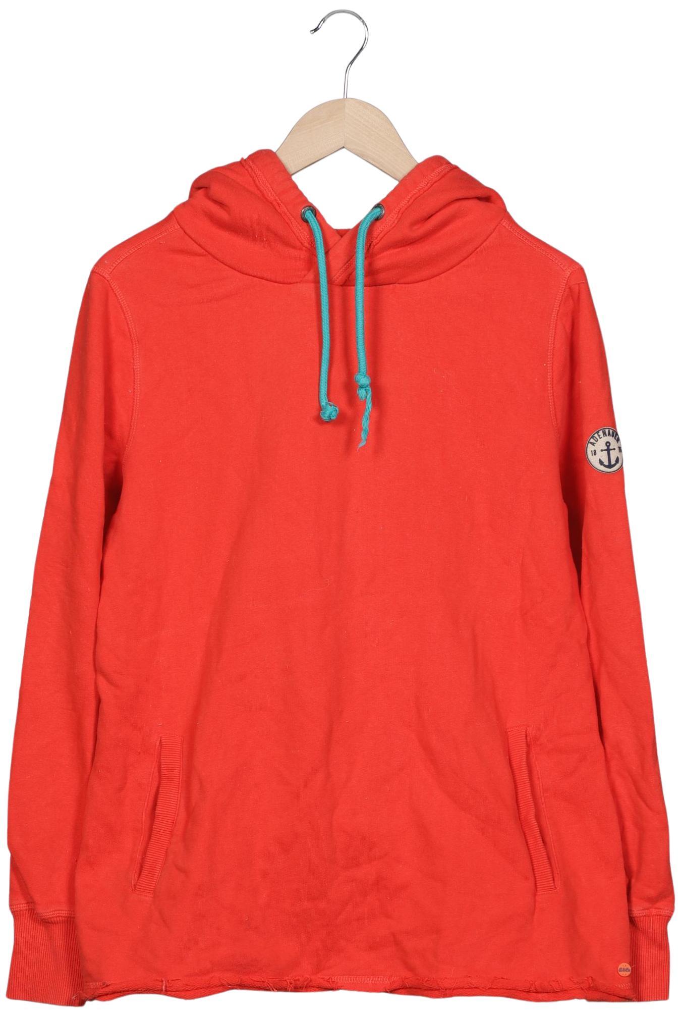 

Adenauer & Co Damen Kapuzenpullover, rot, Gr. 42