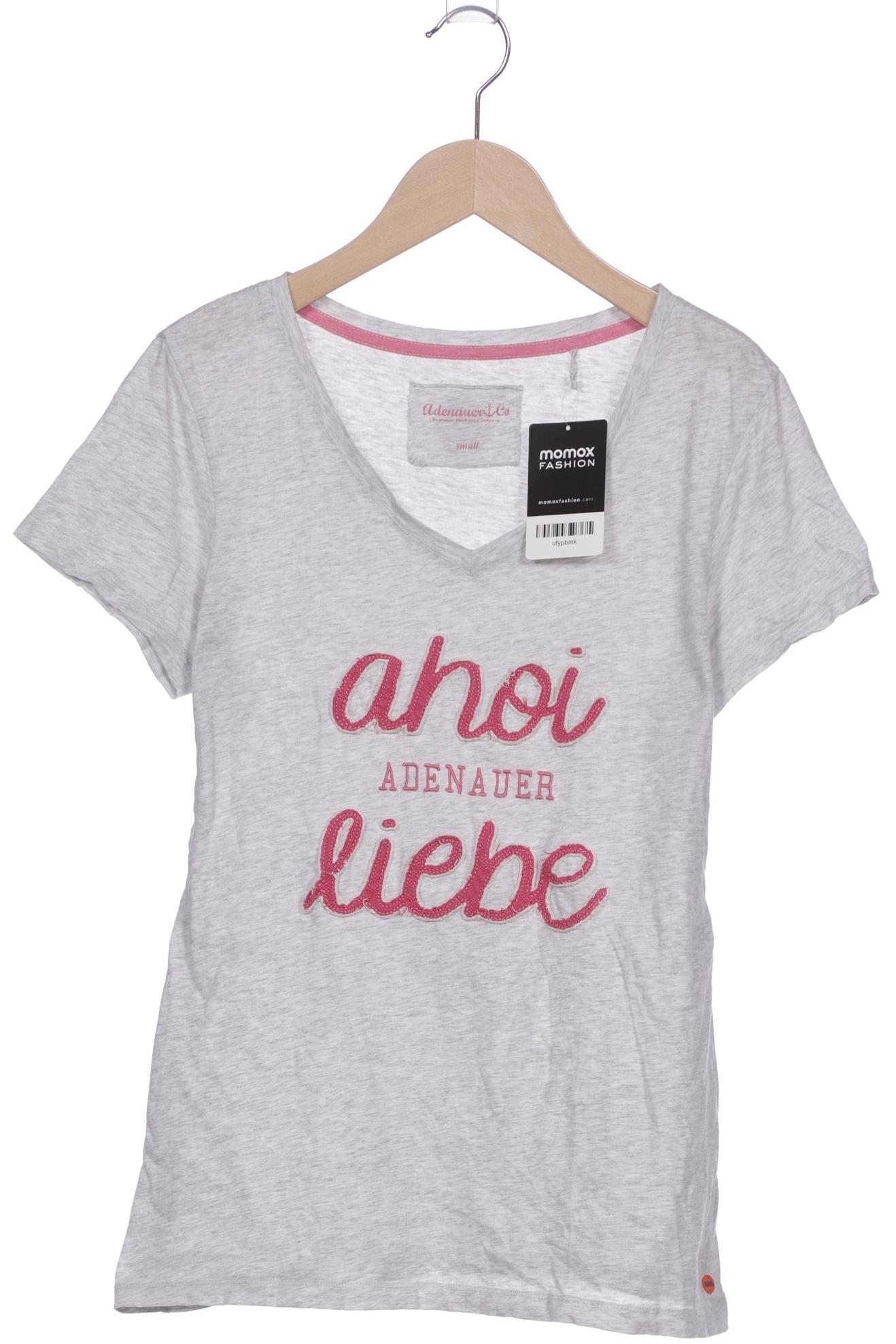 

Adenauer & Co Damen T-Shirt, grau, Gr. 36