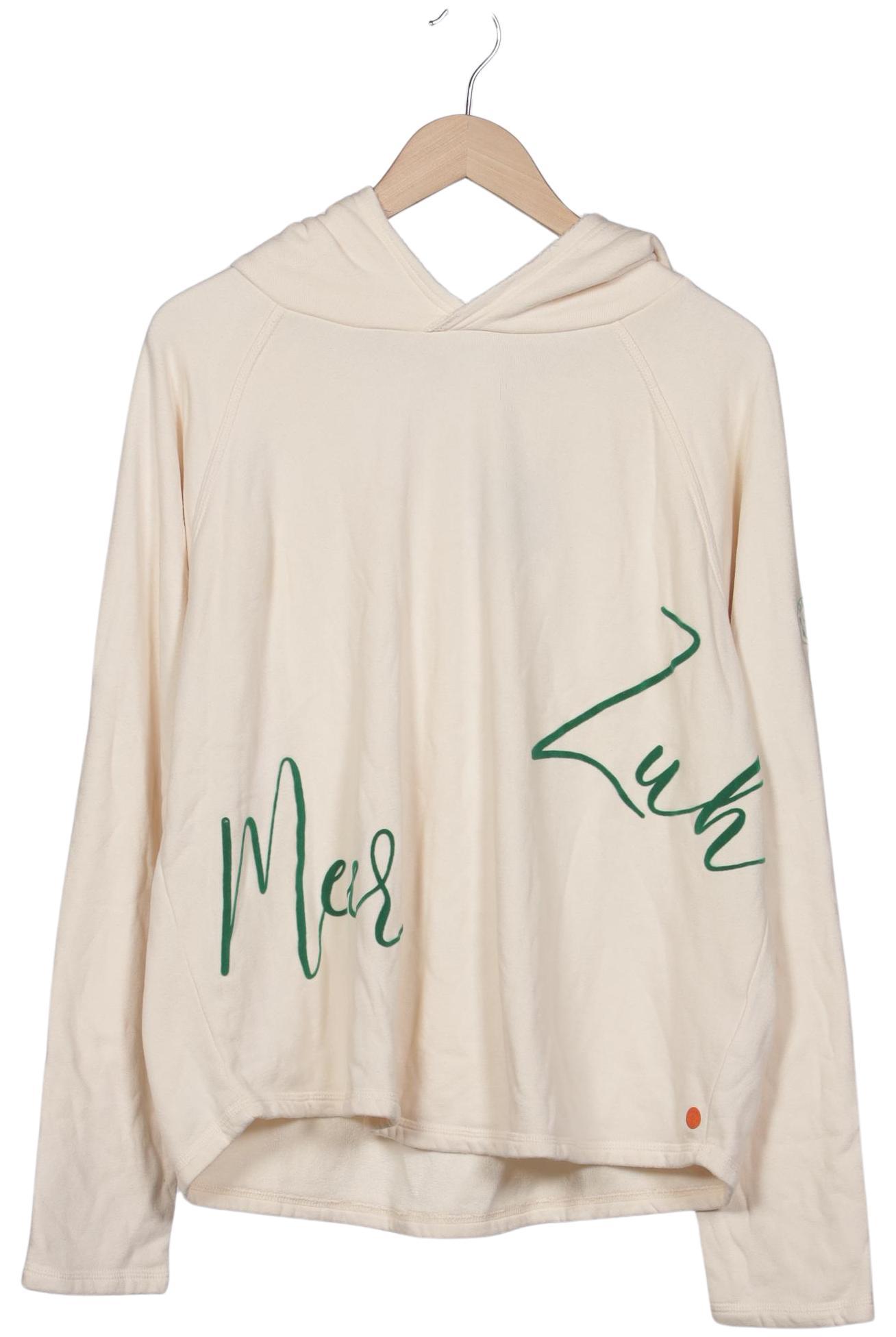 

Adenauer & Co Damen Kapuzenpullover, cremeweiß, Gr. 44