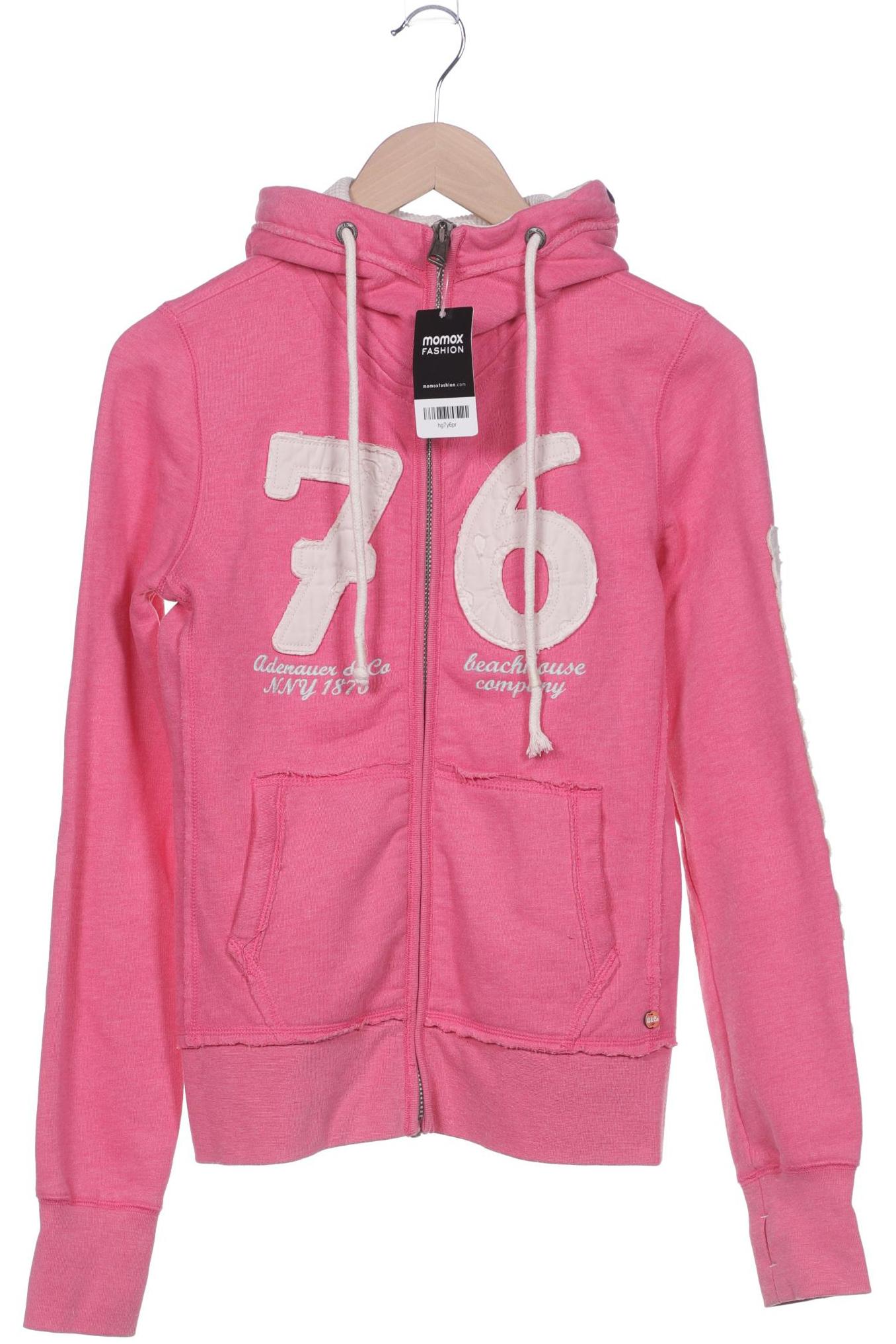 

Adenauer & Co Damen Kapuzenpullover, pink, Gr. 38