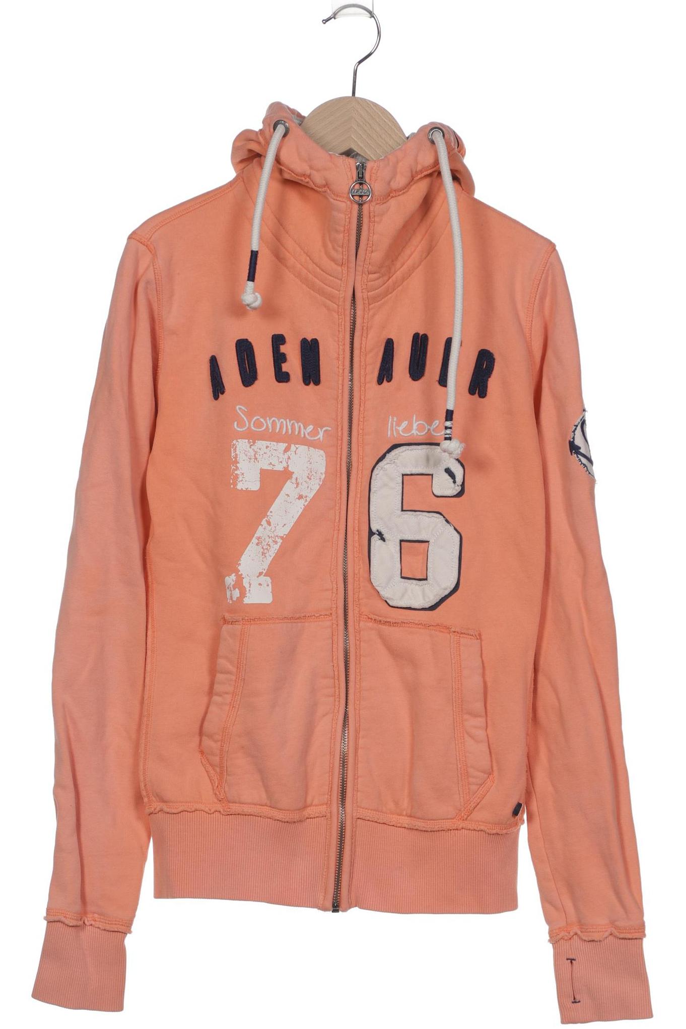 

Adenauer & Co Damen Kapuzenpullover, orange, Gr. 36