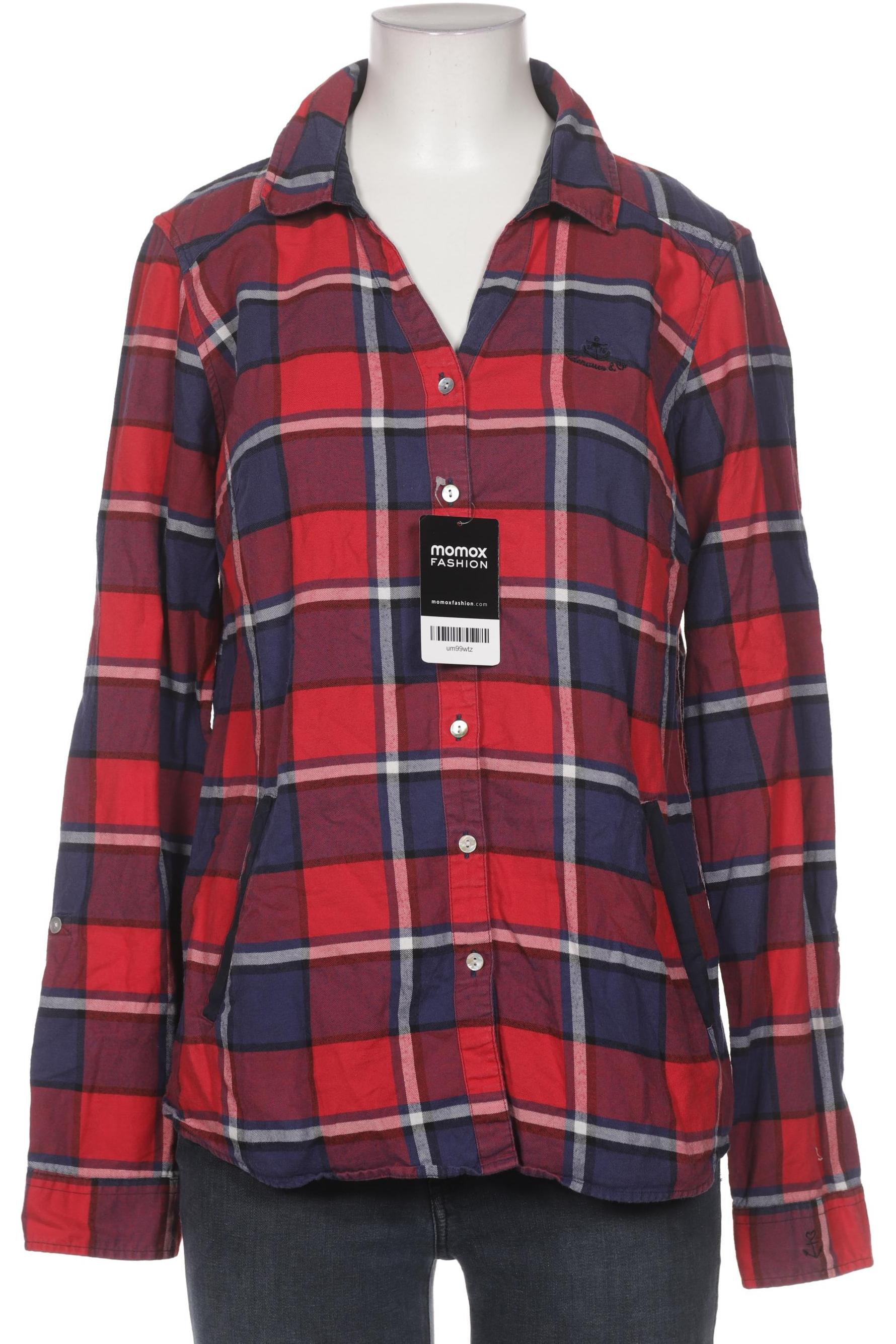 

Adenauer & Co Damen Bluse, rot, Gr. 38