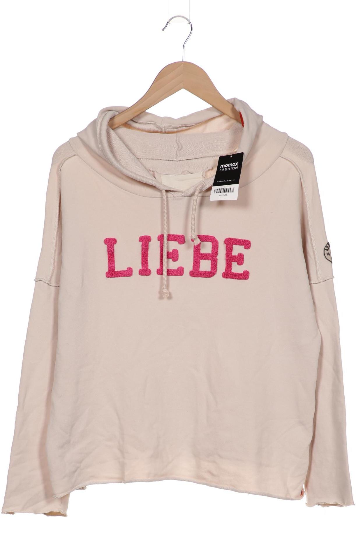 

Adenauer & Co Damen Kapuzenpullover, beige, Gr. 38