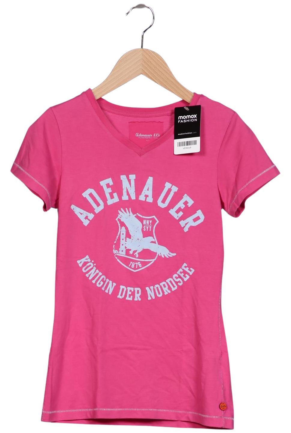 

Adenauer & Co Damen T-Shirt, pink, Gr. 34