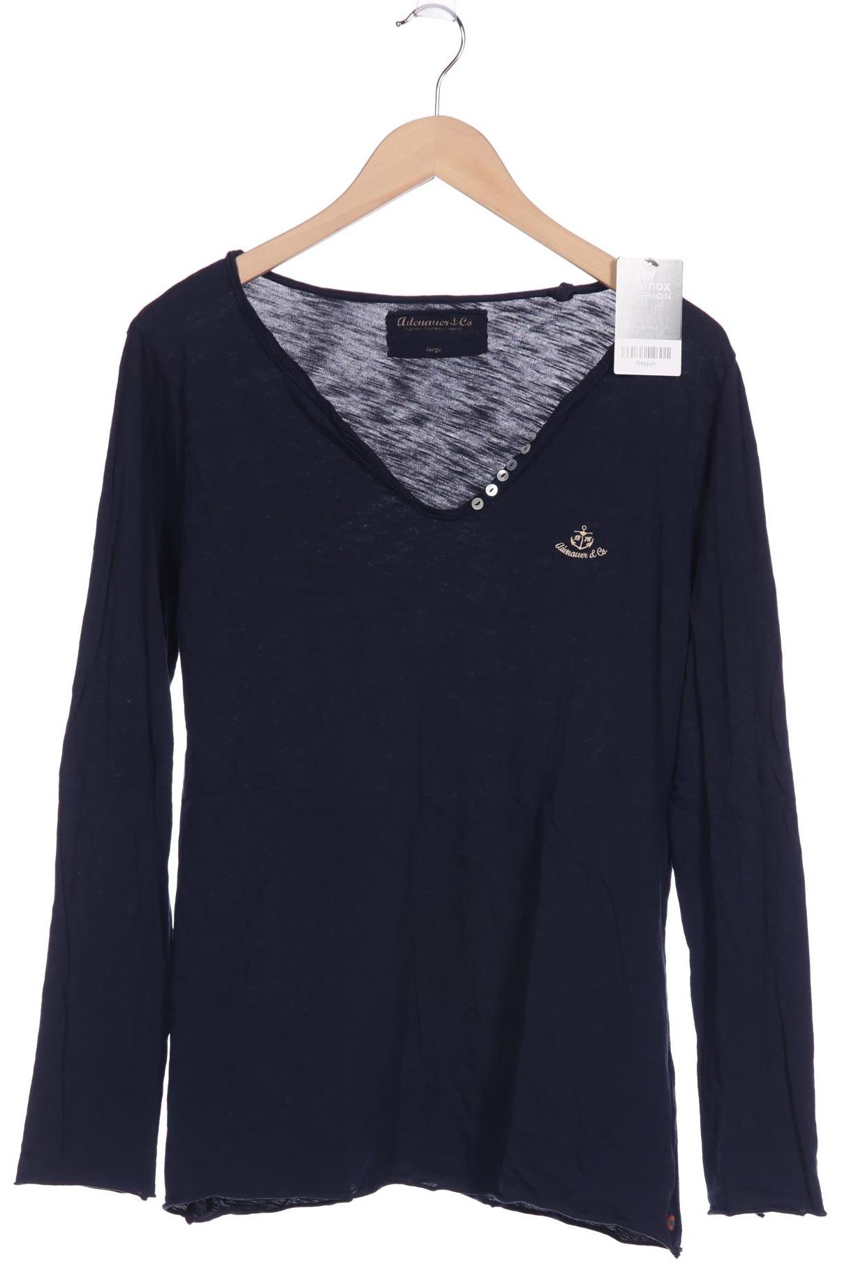 

Adenauer & Co Damen Langarmshirt, marineblau