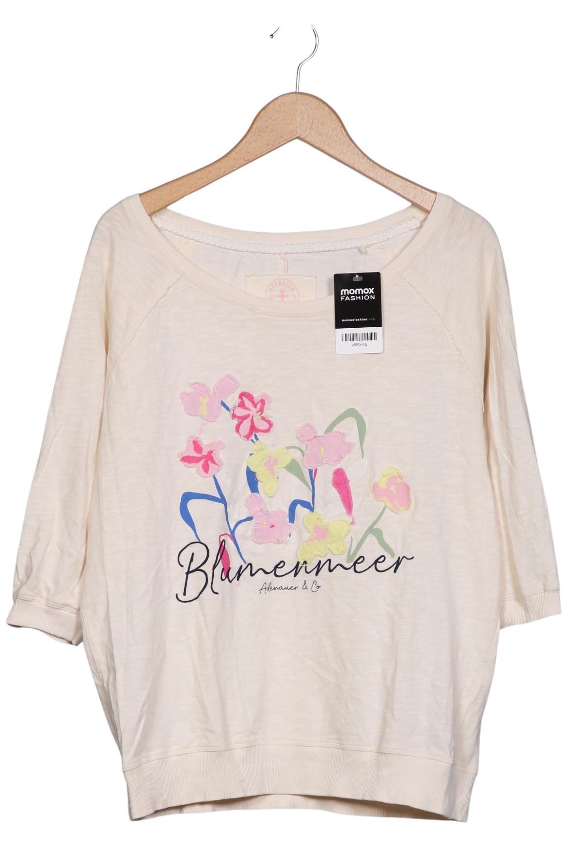 

Adenauer & Co Damen Sweatshirt, cremeweiß, Gr. 38