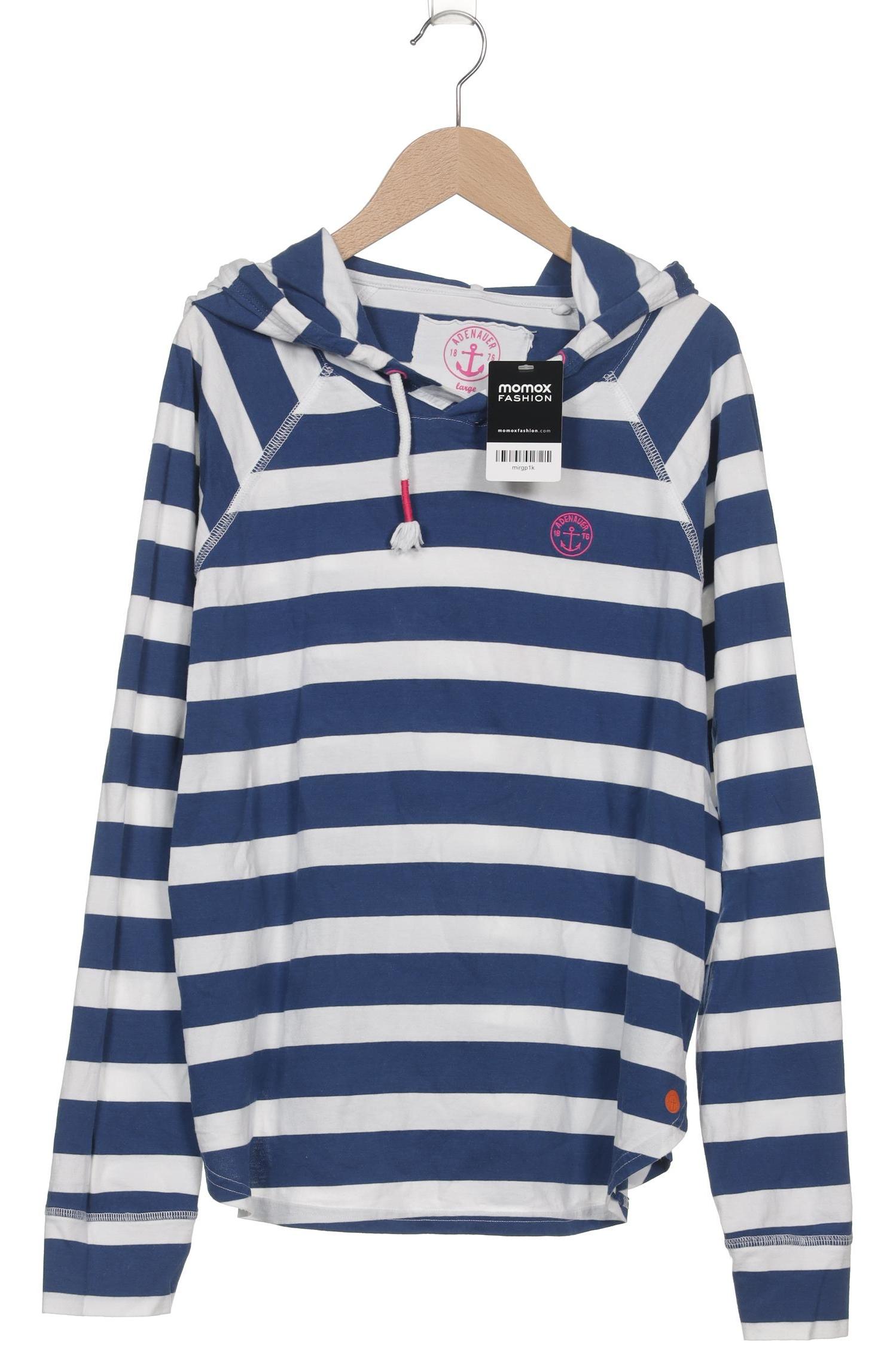 

Adenauer & Co Damen Langarmshirt, marineblau, Gr. 42