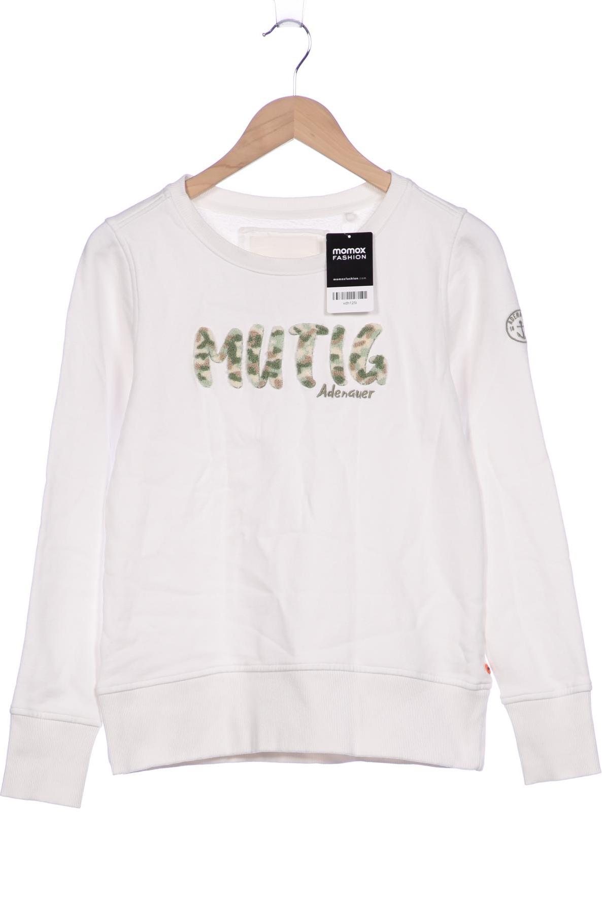 

Adenauer & Co Damen Sweatshirt, weiß, Gr. 34