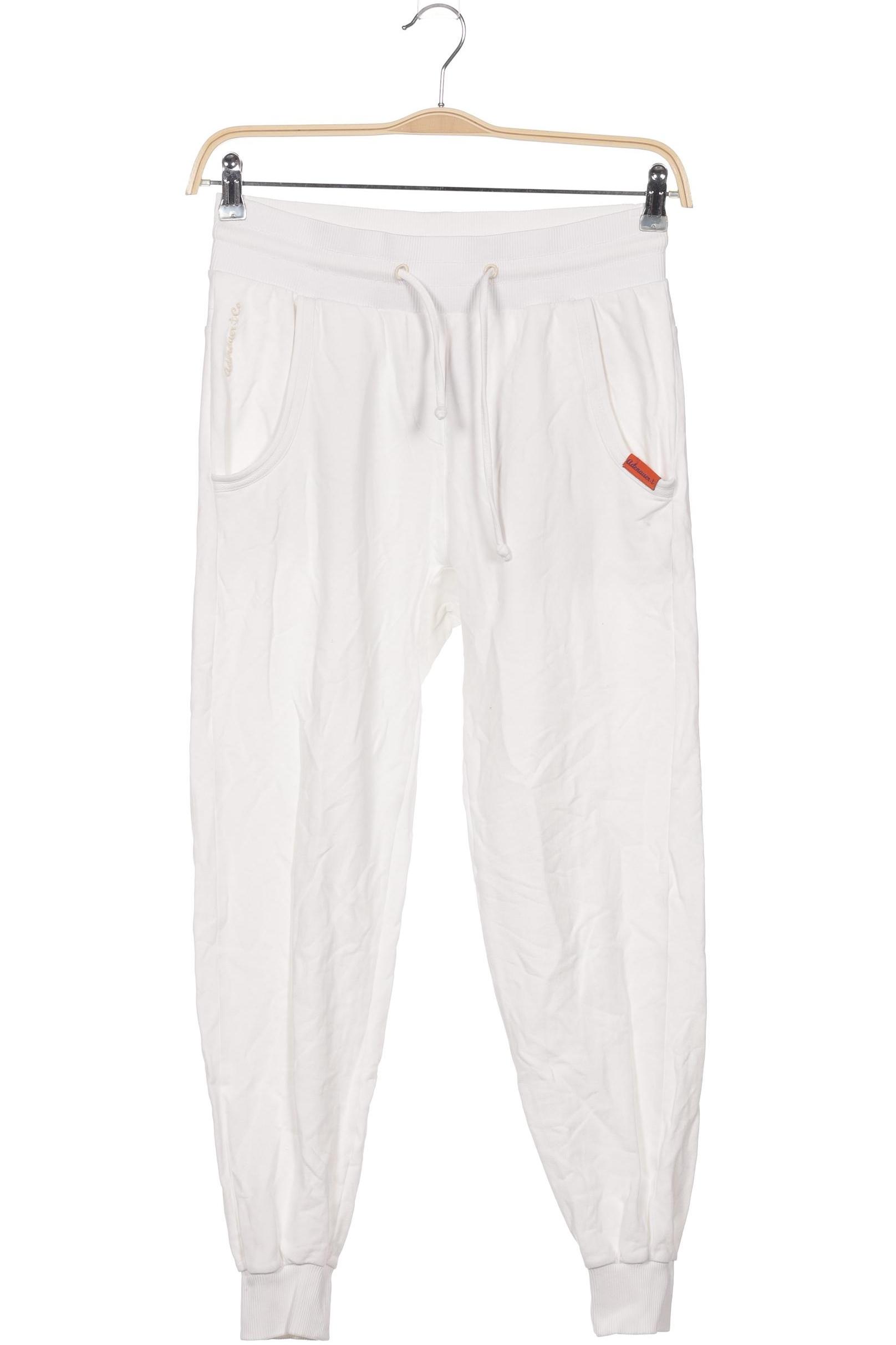 

Adenauer & Co Damen Stoffhose, weiß, Gr. 0