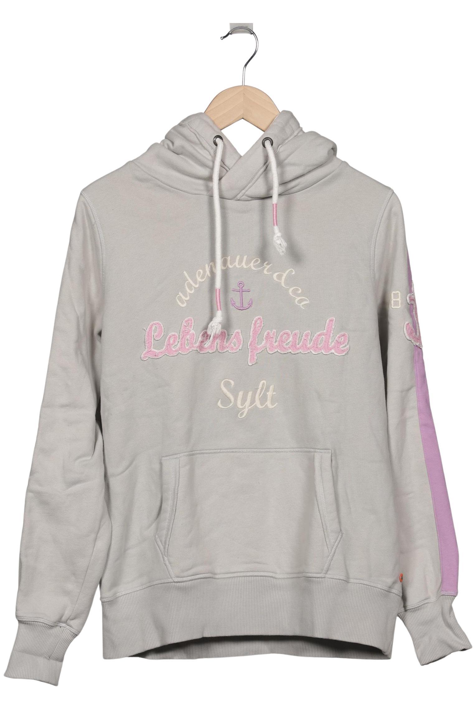 

Adenauer & Co Damen Kapuzenpullover, grau, Gr. 42