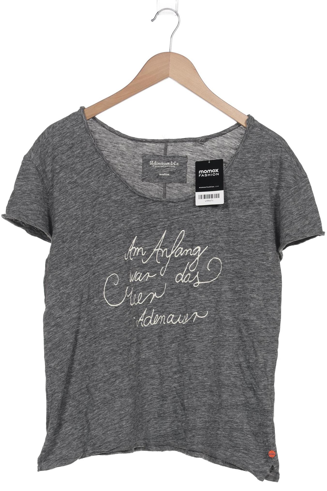 

Adenauer & Co Damen T-Shirt, grau, Gr. 38