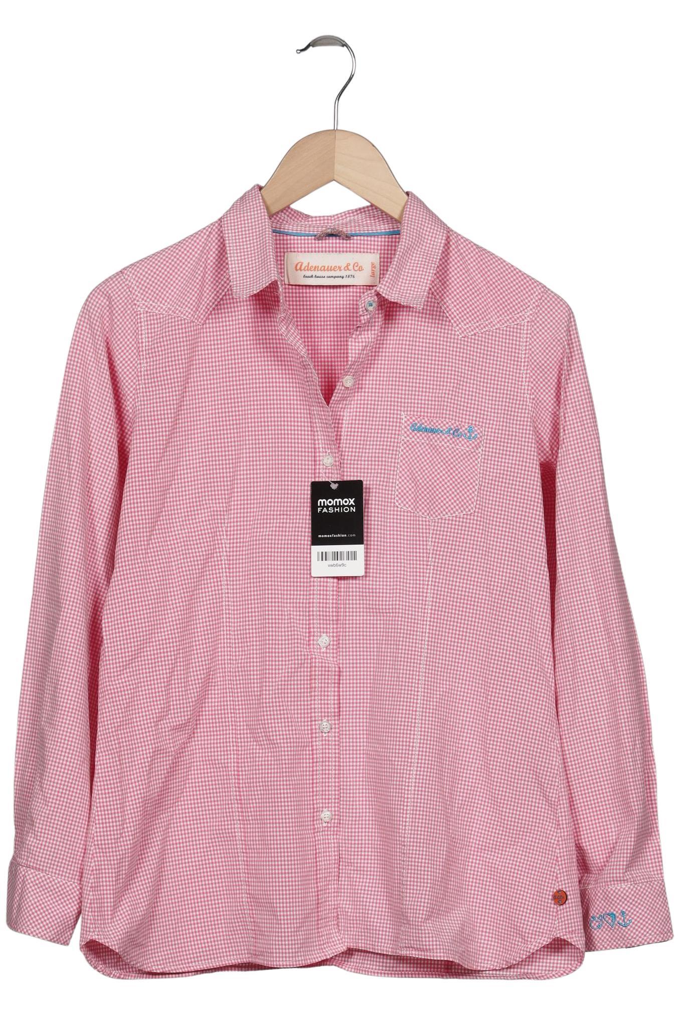 

Adenauer & Co Damen Bluse, pink, Gr. 42