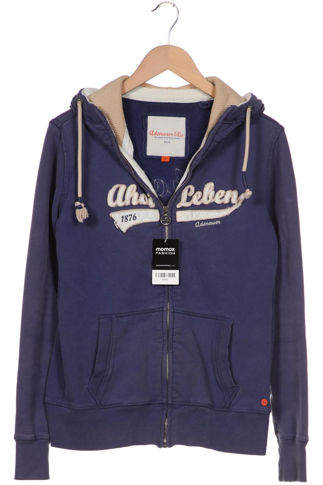 

Adenauer & Co Damen Kapuzenpullover, blau