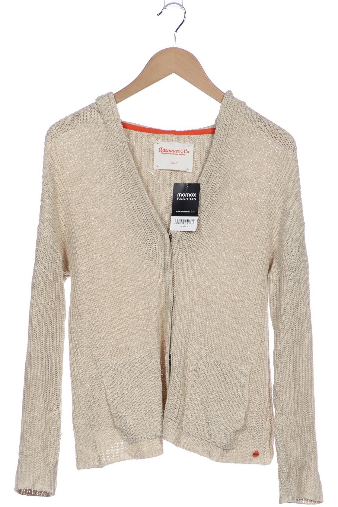 

Adenauer & Co Damen Strickjacke, beige, Gr. 36
