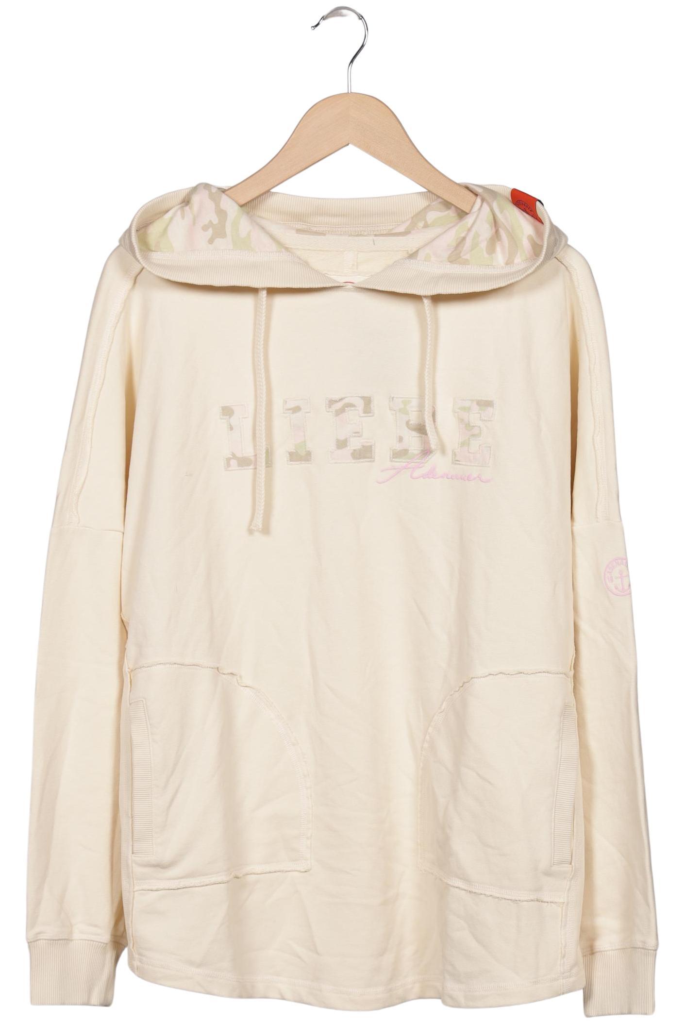 

Adenauer & Co Damen Kapuzenpullover, cremeweiß, Gr. 44