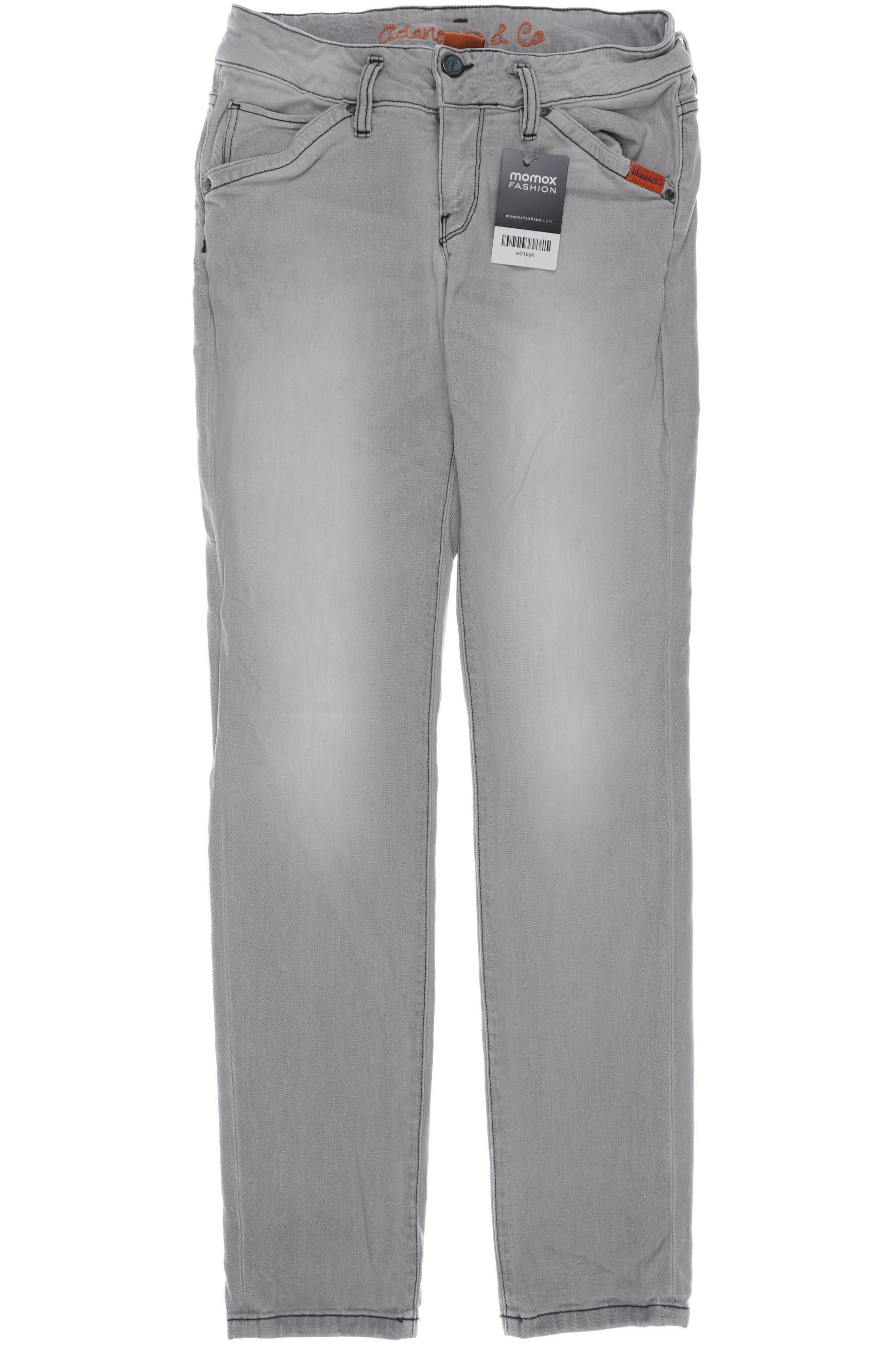 

Adenauer & Co Damen Jeans, grau, Gr. 28