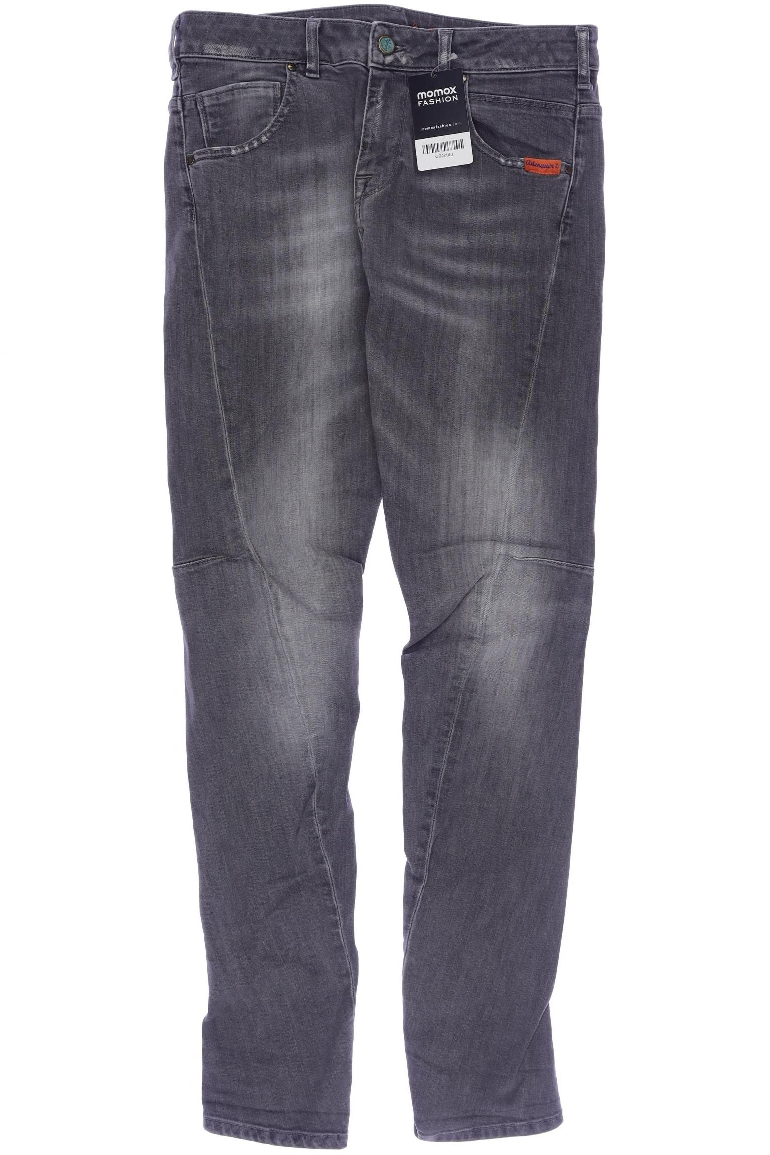 

Adenauer & Co Damen Jeans, grau, Gr. 26