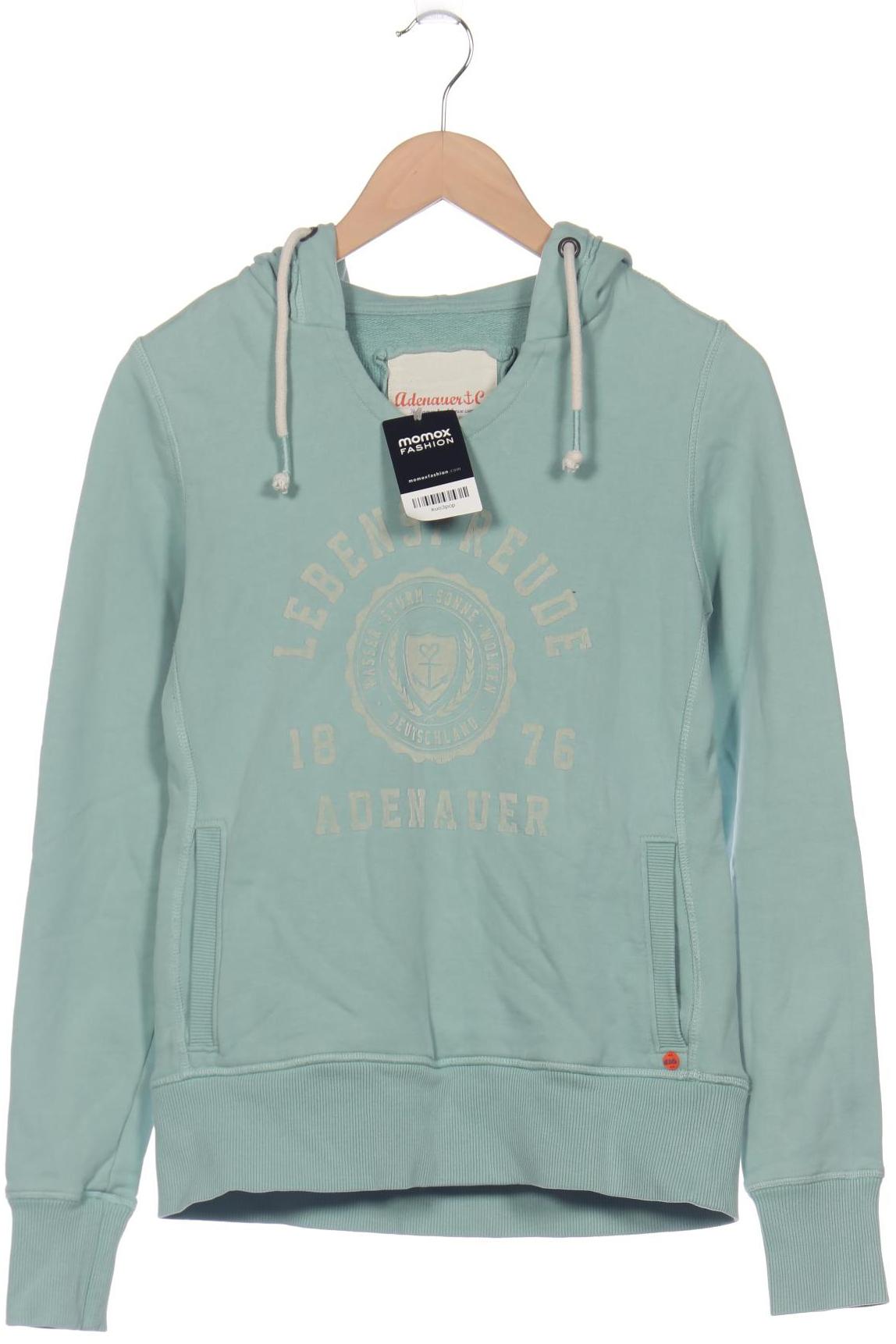

Adenauer & Co Damen Kapuzenpullover, hellgrün, Gr. 34