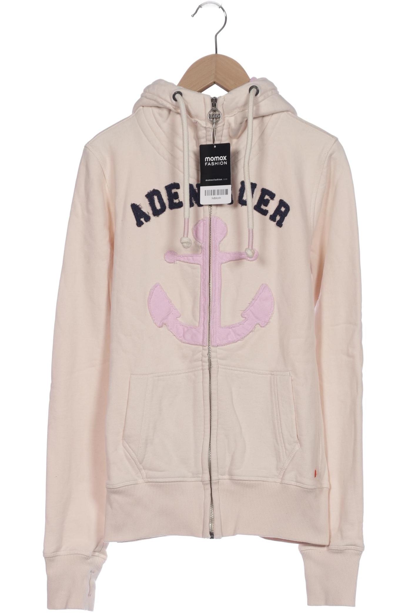 

Adenauer & Co Damen Kapuzenpullover, cremeweiß, Gr. 34