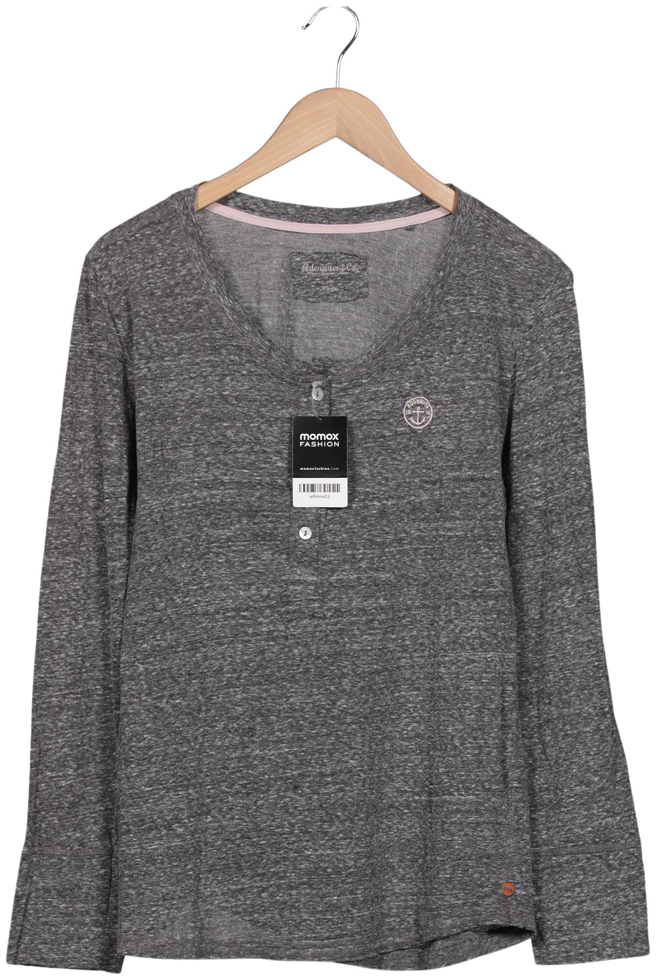 

Adenauer & Co Damen Langarmshirt, grau, Gr. 44