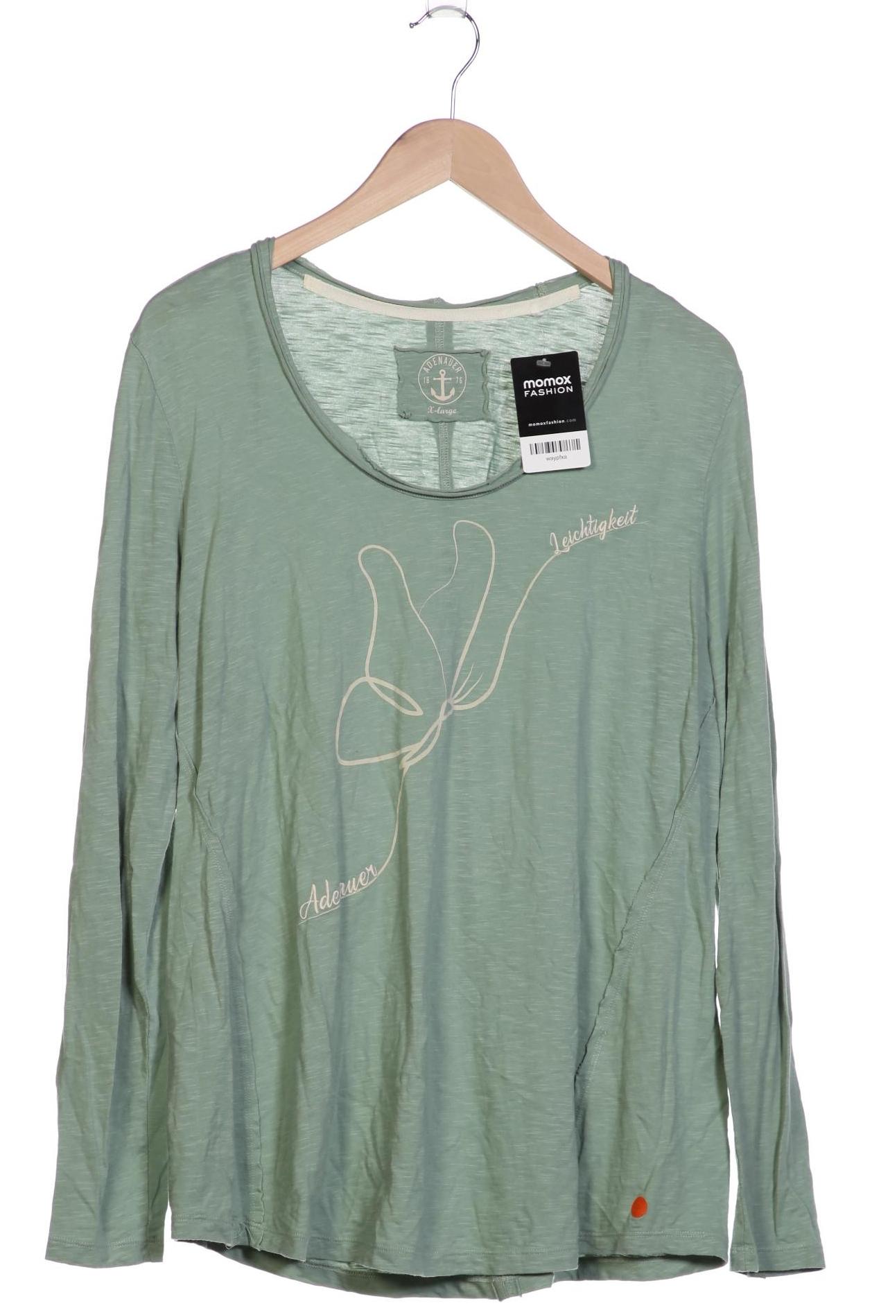 

Adenauer & Co Damen Langarmshirt, grün, Gr. 44