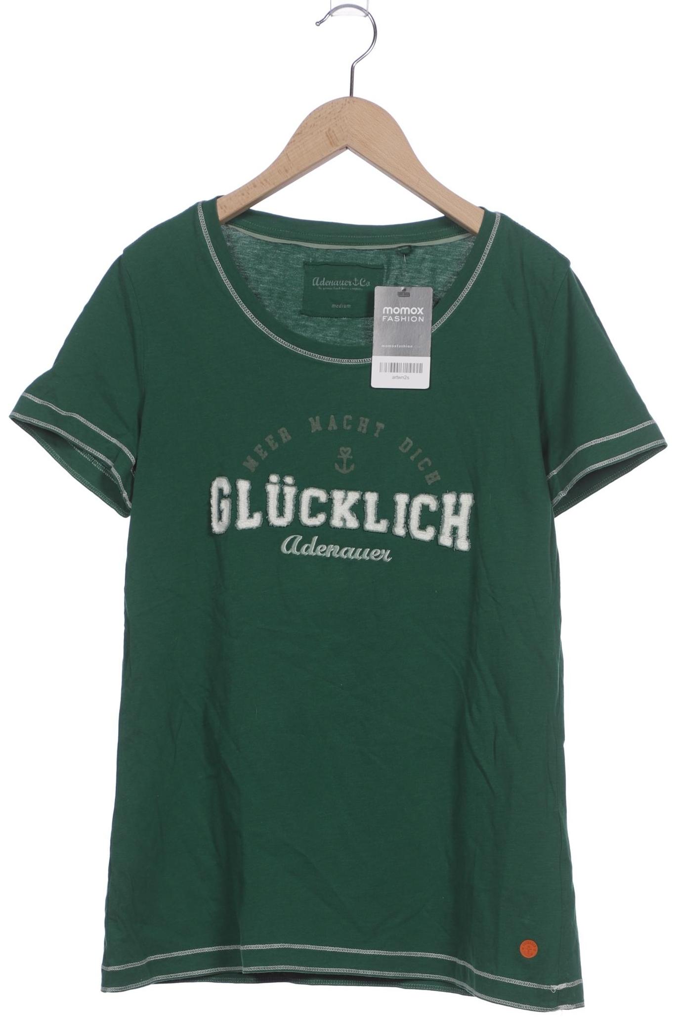 

Adenauer & Co Damen T-Shirt, grün, Gr. 38