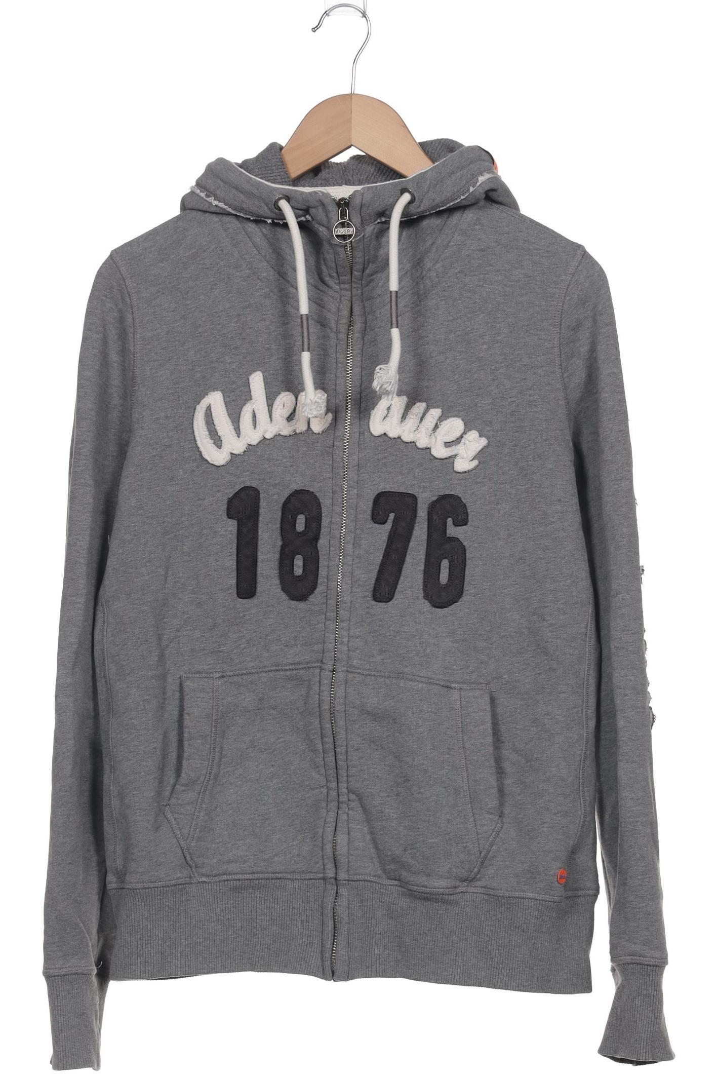 

Adenauer & Co Damen Kapuzenpullover, grau, Gr. 42