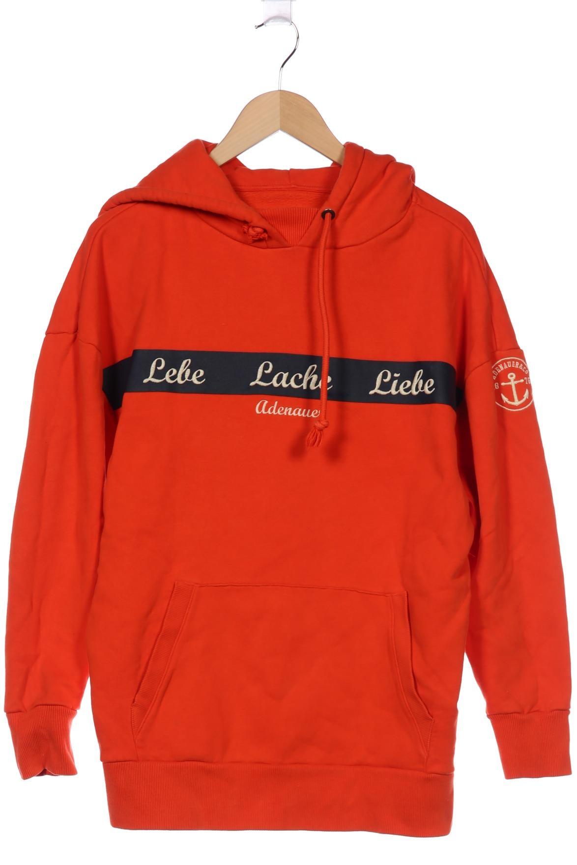 

Adenauer & Co Damen Kapuzenpullover, rot, Gr. 34