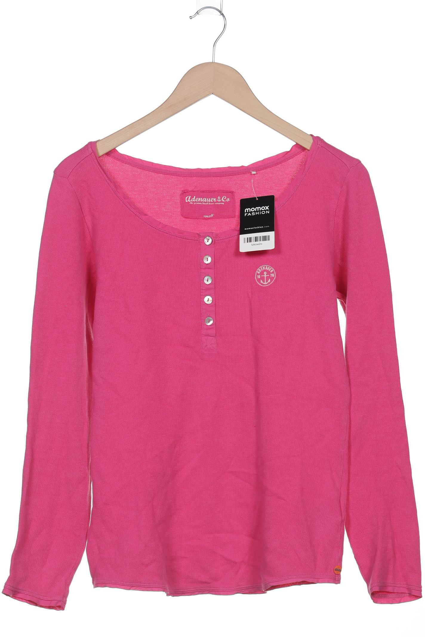 

Adenauer & Co Damen Langarmshirt, pink, Gr. 36