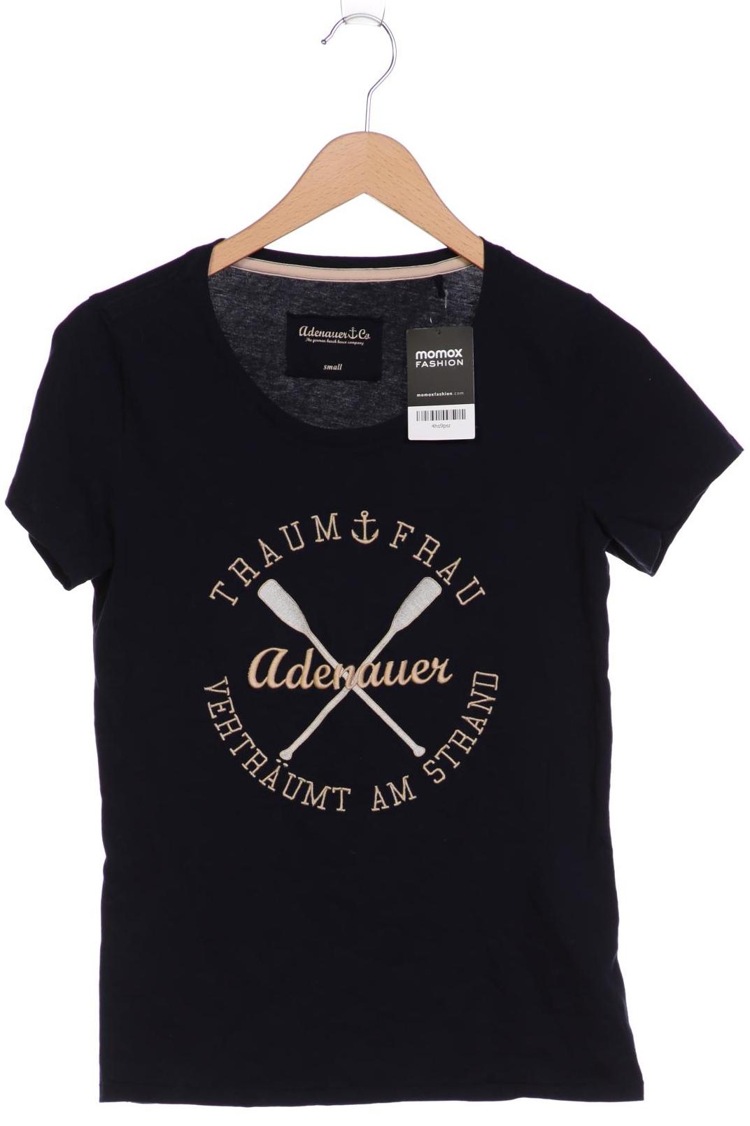 

Adenauer & Co Damen T-Shirt, marineblau, Gr. 34