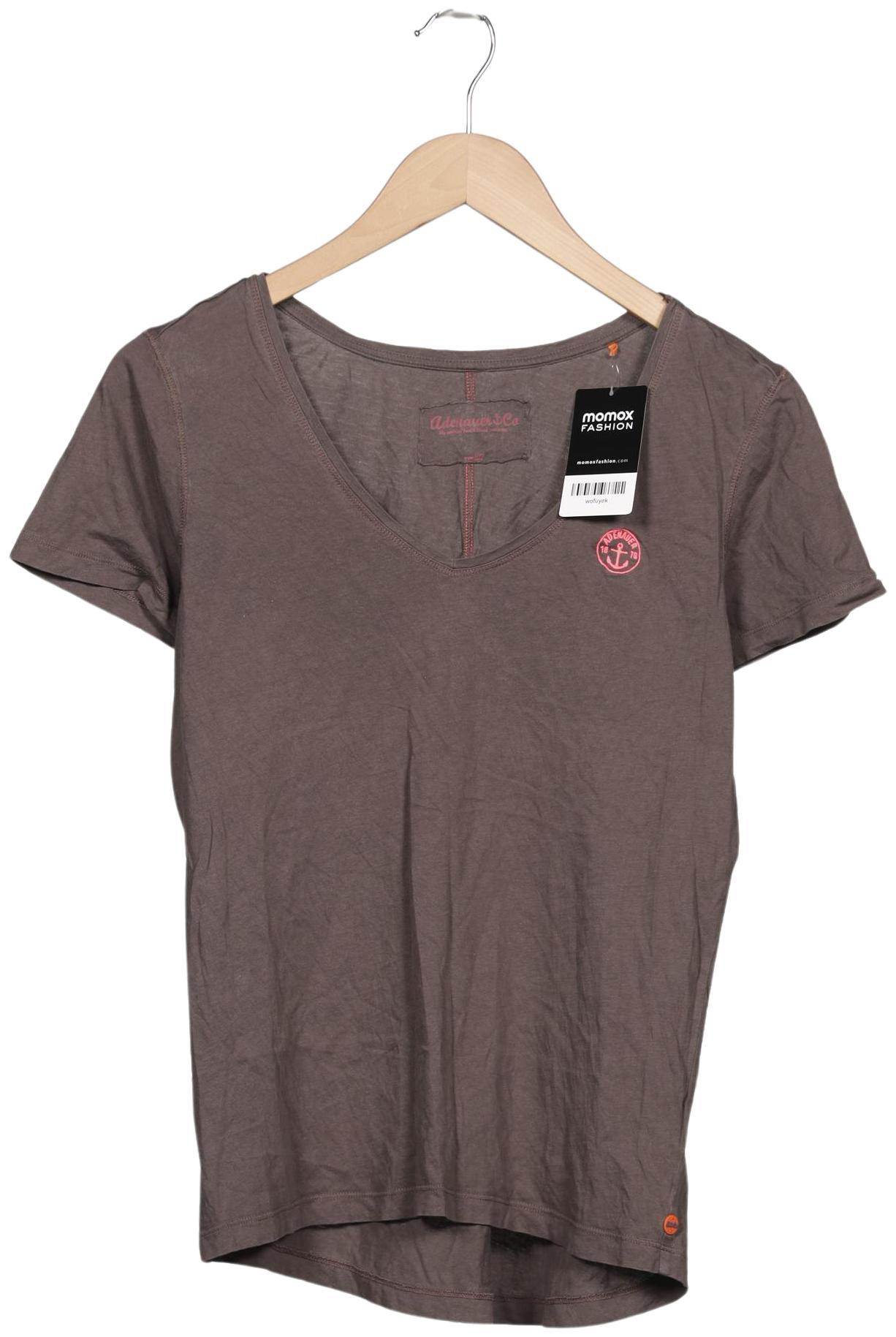 

Adenauer & Co Damen T-Shirt, grau, Gr. 36