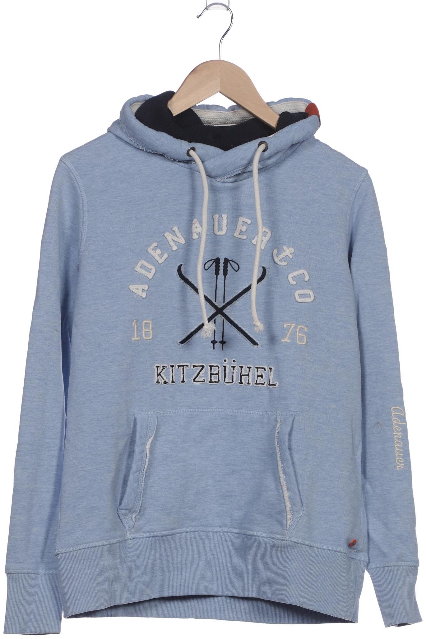 

Adenauer & Co Damen Kapuzenpullover, blau, Gr. 42