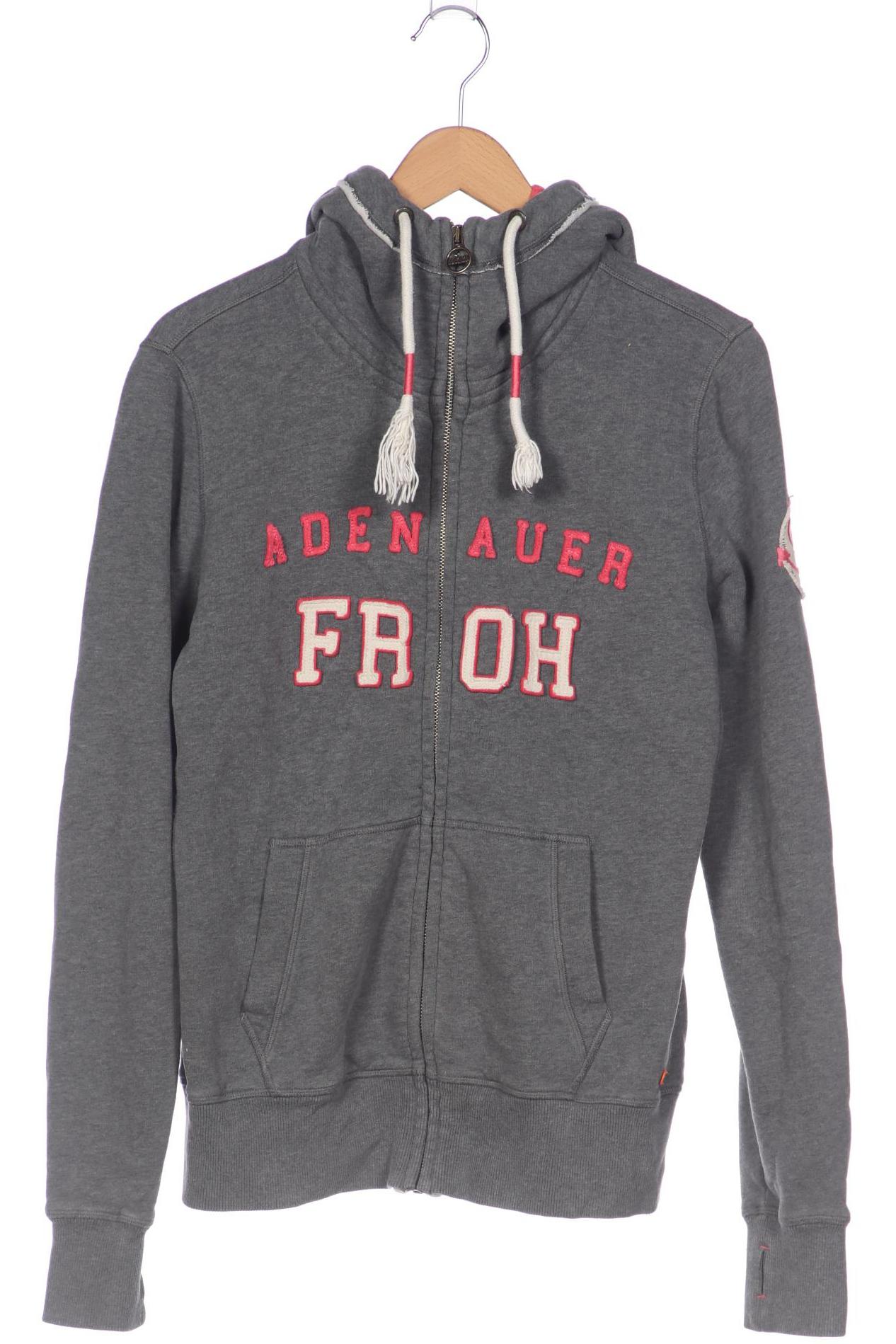 

Adenauer & Co Damen Kapuzenpullover, grau, Gr. 42